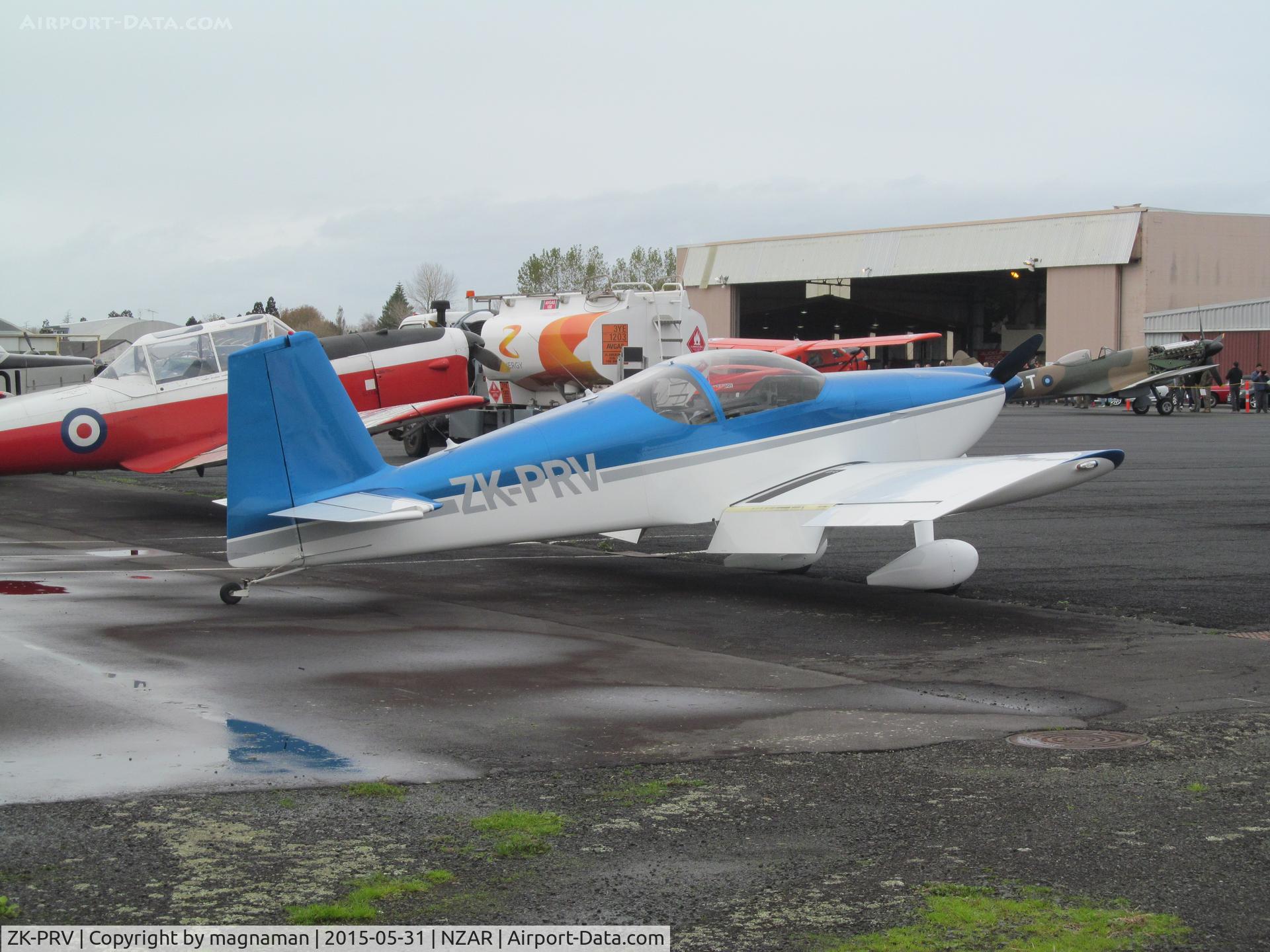 ZK-PRV, 2008 Vans RV-6 C/N 25658, at open day