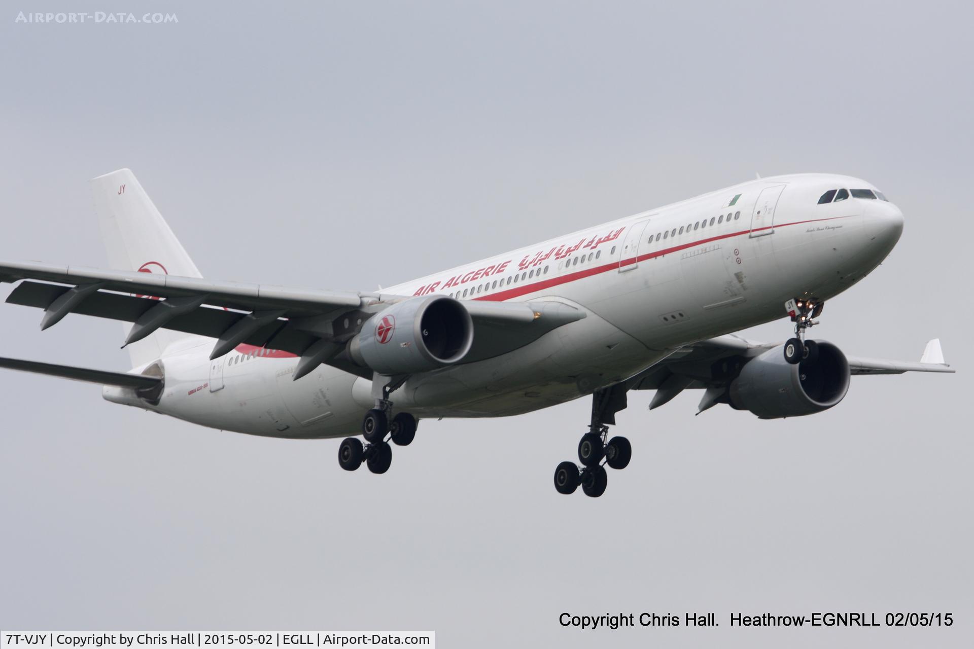 7T-VJY, 2005 Airbus A330-202 C/N 653, Air Algérie