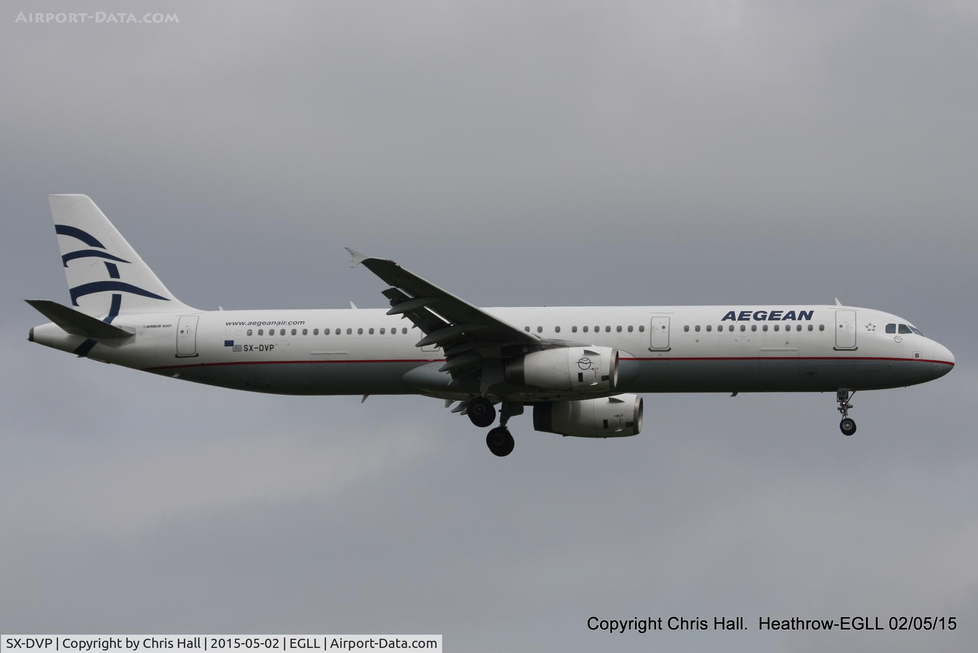 SX-DVP, 2008 Airbus A321-232 C/N 3527, Aegean Airlines