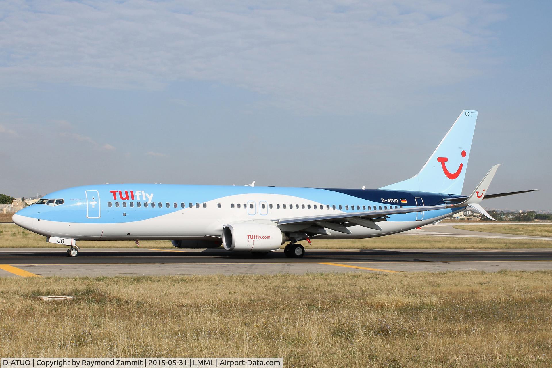 D-ATUO, 2015 Boeing 737-8K2 C/N 41661, B737-800 D-ATUO Tuifly