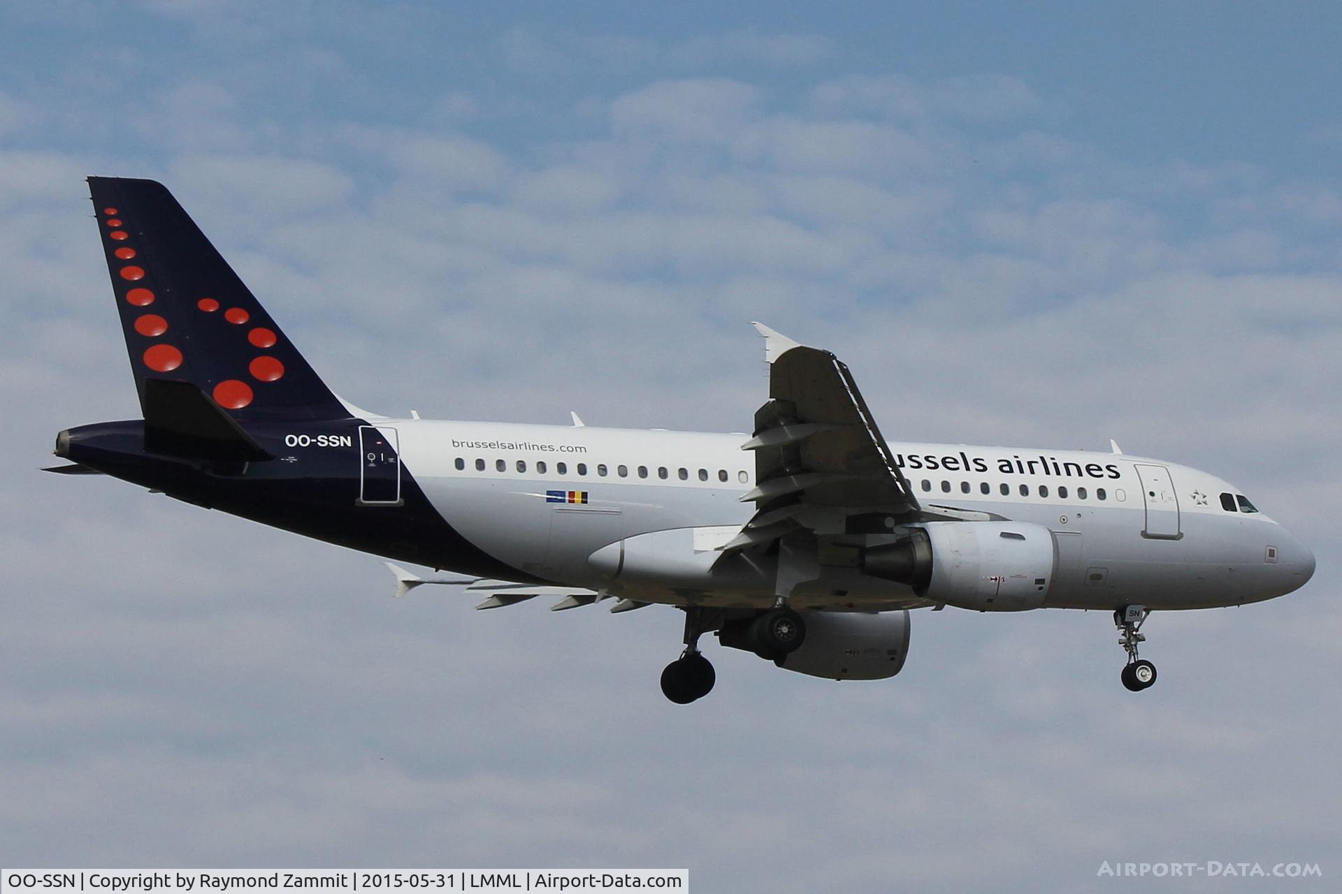 OO-SSN, 2003 Airbus A319-112 C/N 1963, A319 OO-SSN Brussels Airlines