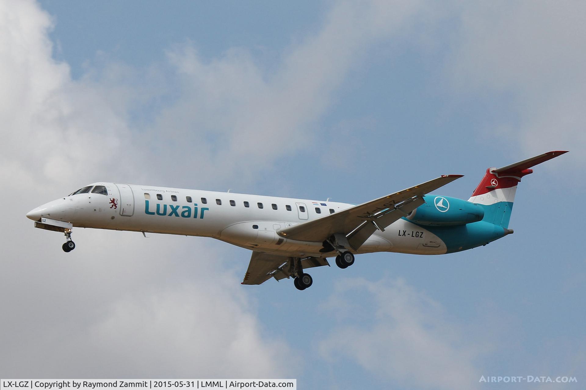 LX-LGZ, 2000 Embraer EMB-145LU (ERJ-145LU) C/N 145258, Embraer Emb-145 LX-LGZ Luxair