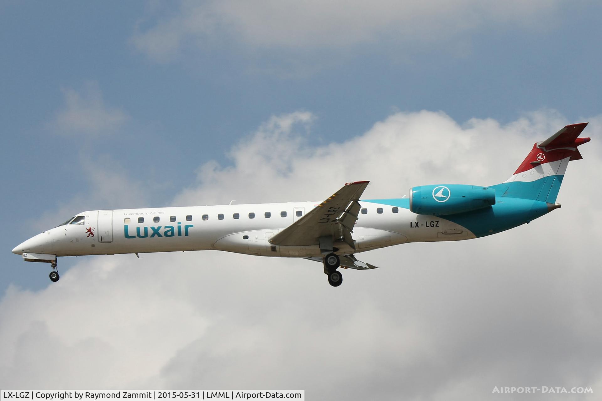 LX-LGZ, 2000 Embraer EMB-145LU (ERJ-145LU) C/N 145258, Embraer Emb-145 LX-LGZ Luxair