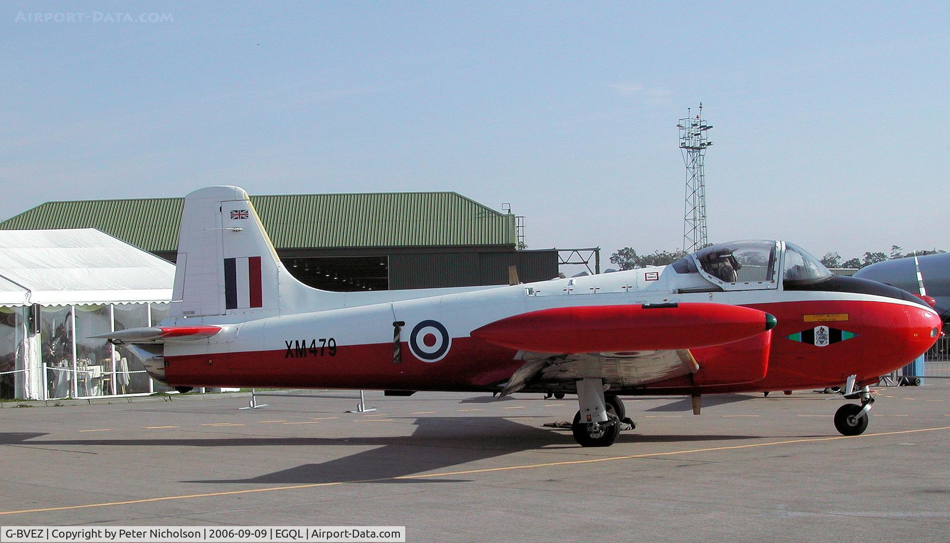 G-BVEZ, 1960 Hunting P-84 Jet Provost T.3A C/N PAC/W/9287, Jet Provost T.3A on display at the 2006 RAF Leuchars Airshow.
