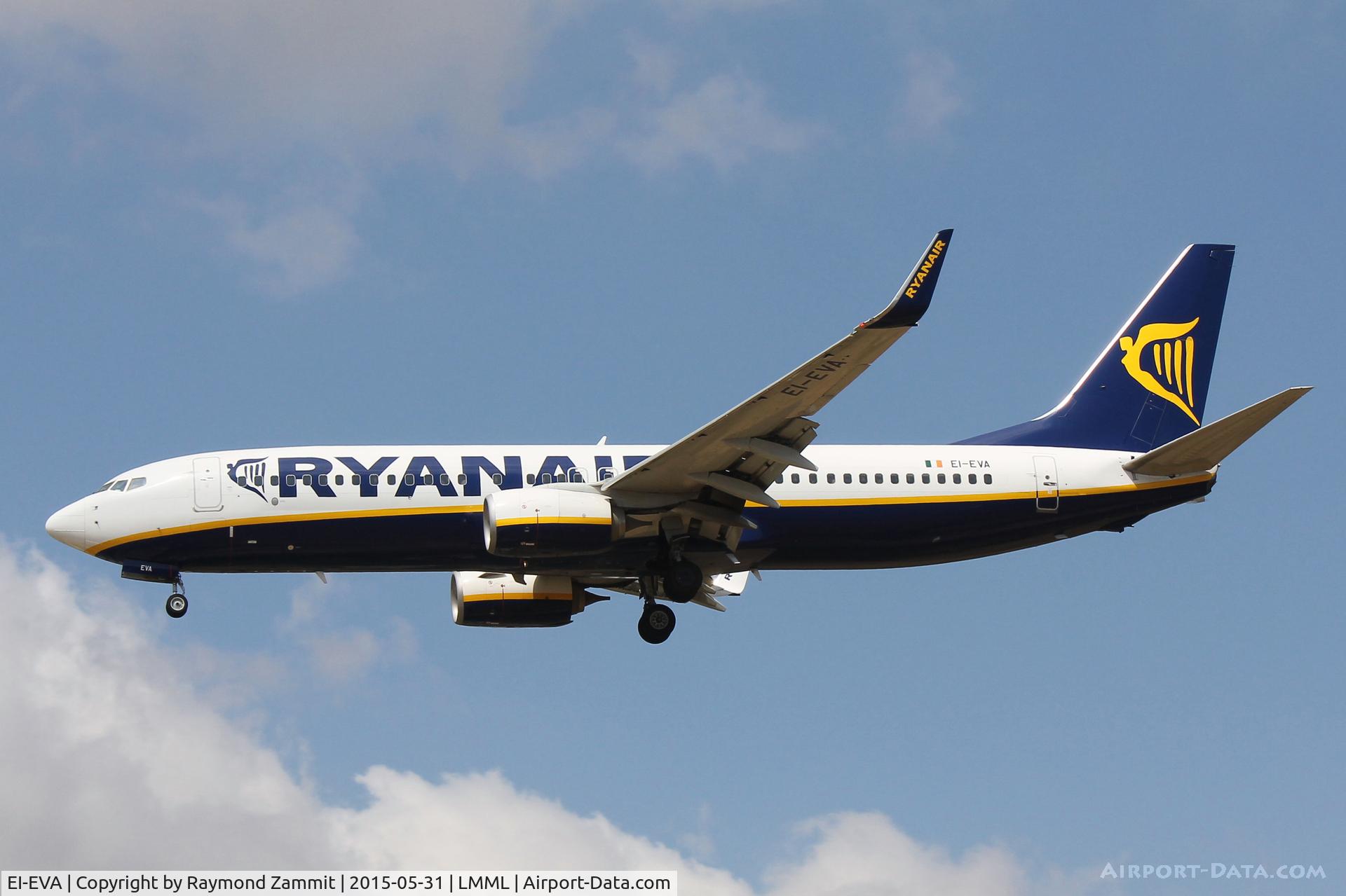 EI-EVA, 2011 Boeing 737-8AS C/N 40288, B737-800 EI-EVA Ryanair