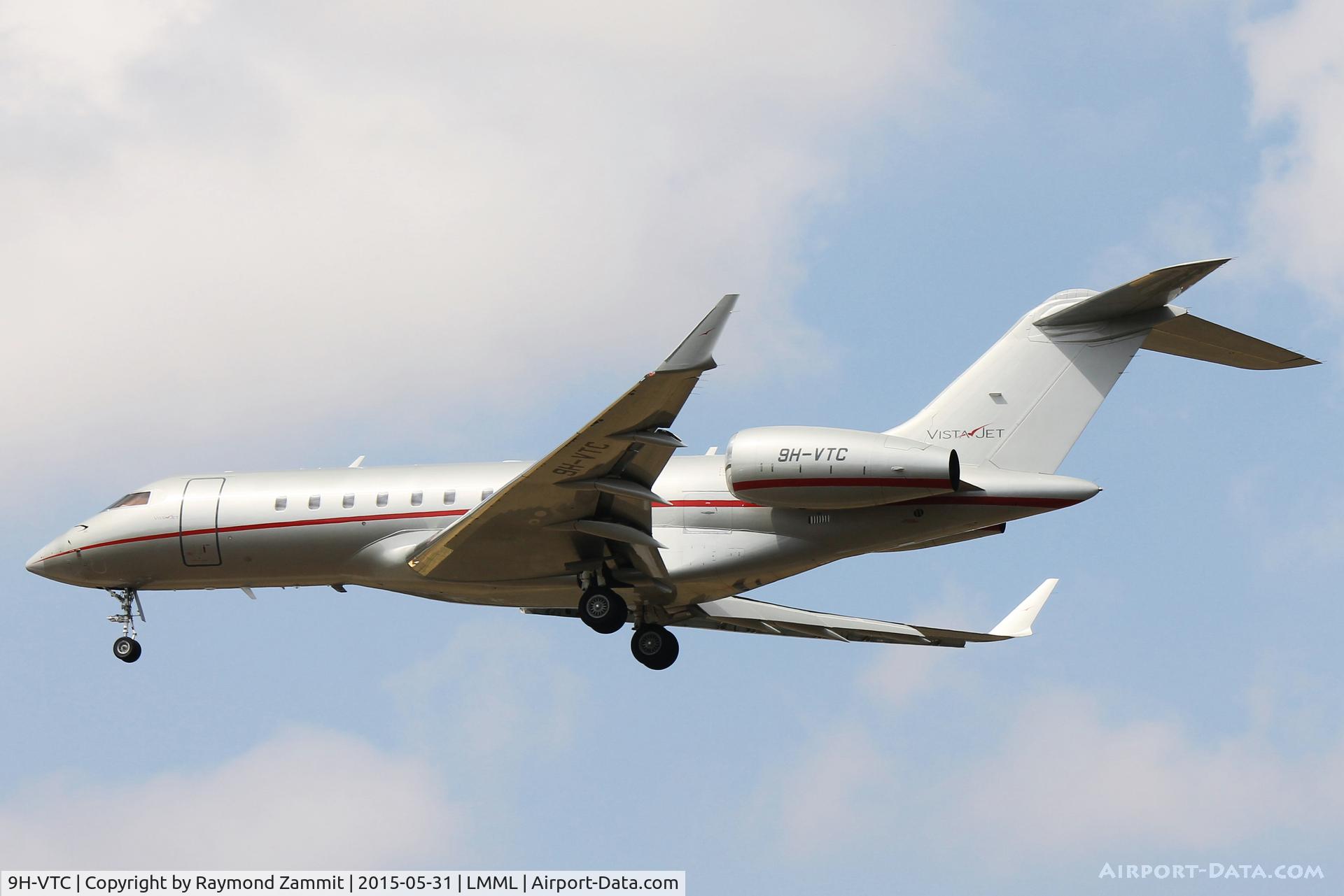 9H-VTC, 2013 Bombardier BD-700-1A11 Global 5000 C/N 9571, Bombardier BD-700 Global5000 9H-VTC Vistajet