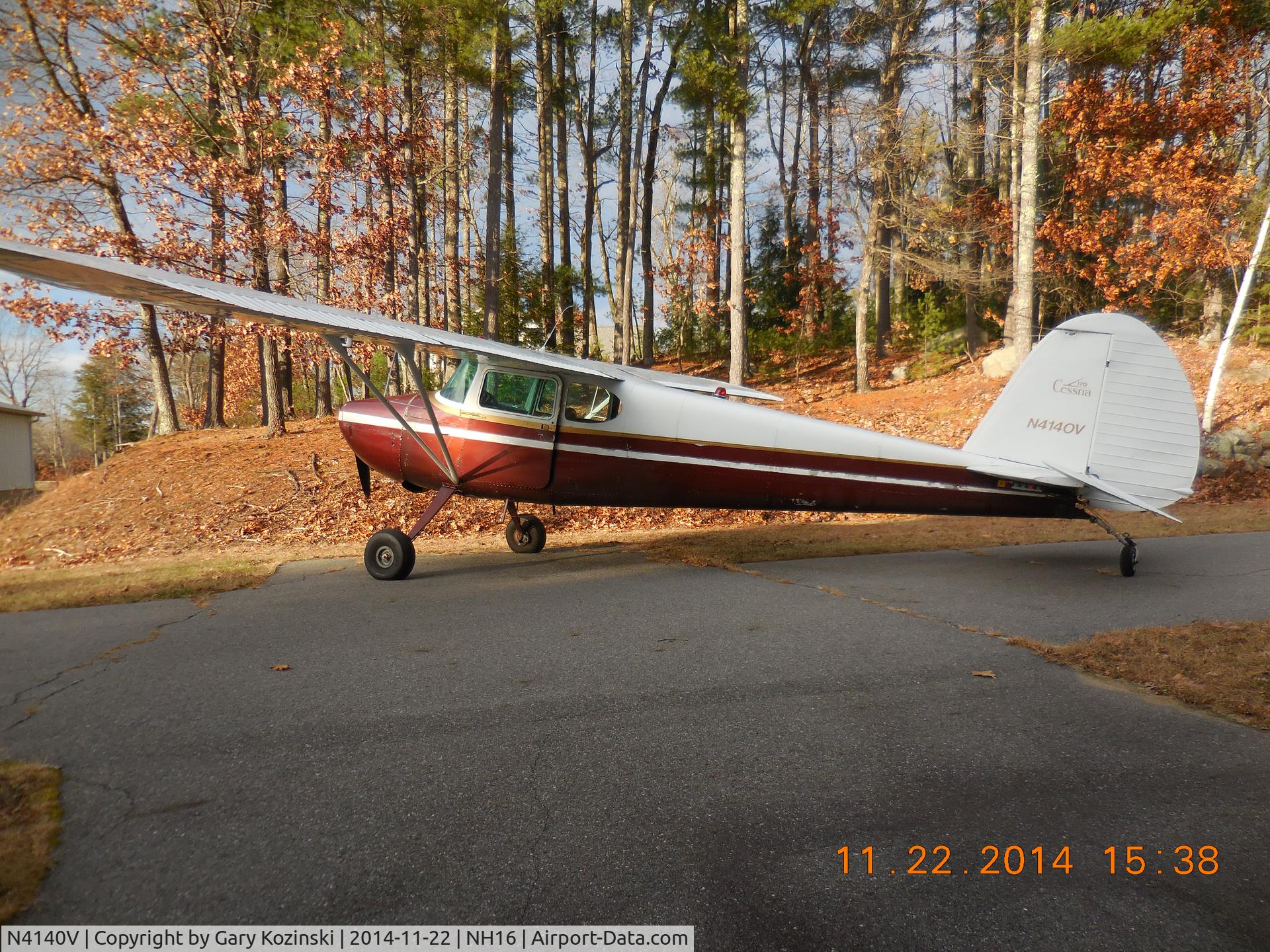 N4140V, 1948 Cessna 170 C/N 18472, 1948 Cessna 170