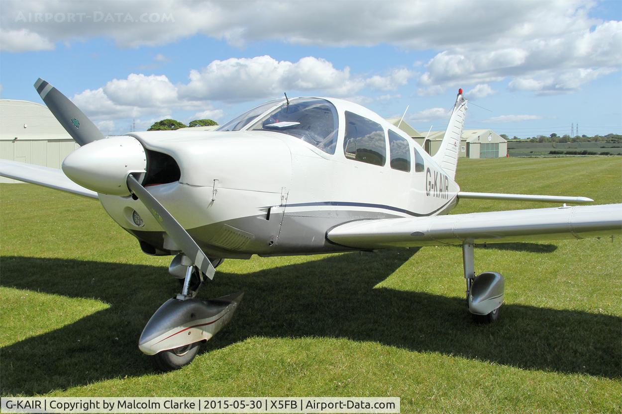 G-KAIR, 1978 Piper PA-28-181 Cherokee Archer II C/N 28-7990176, Piper PA-28-181 Cherokee Archer II at Fishburn Airfield UK, May 30th 2015.