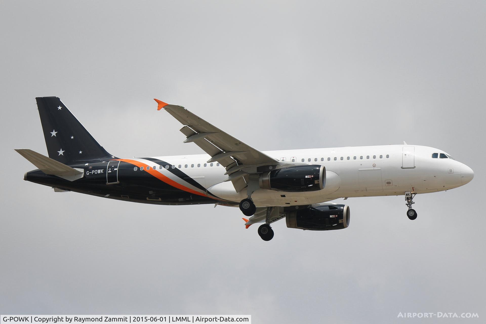 G-POWK, 2011 Airbus A320-233 C/N 4701, A320 G-POWK Titan Airways
