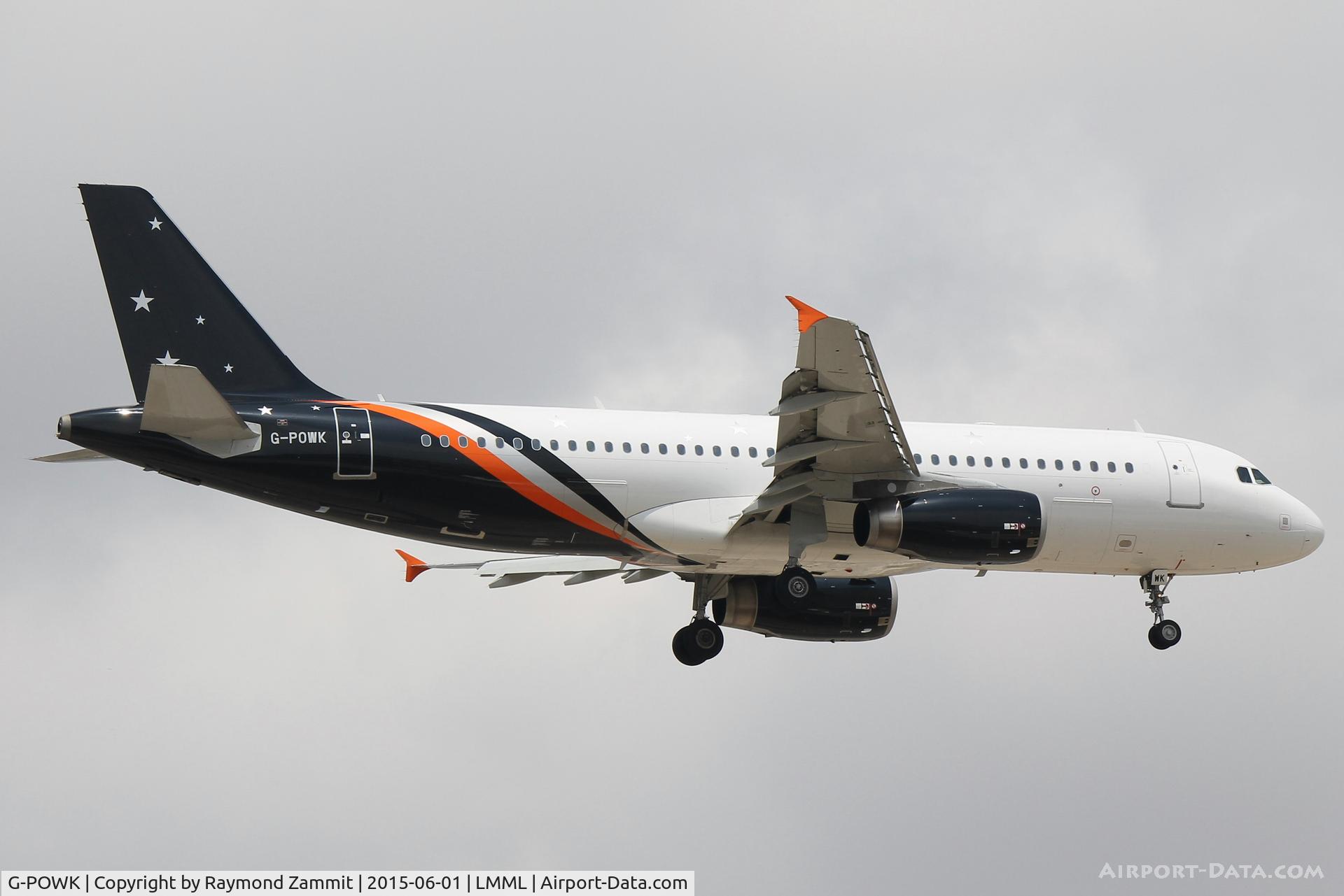 G-POWK, 2011 Airbus A320-233 C/N 4701, A320 G-POWK Titan Airways