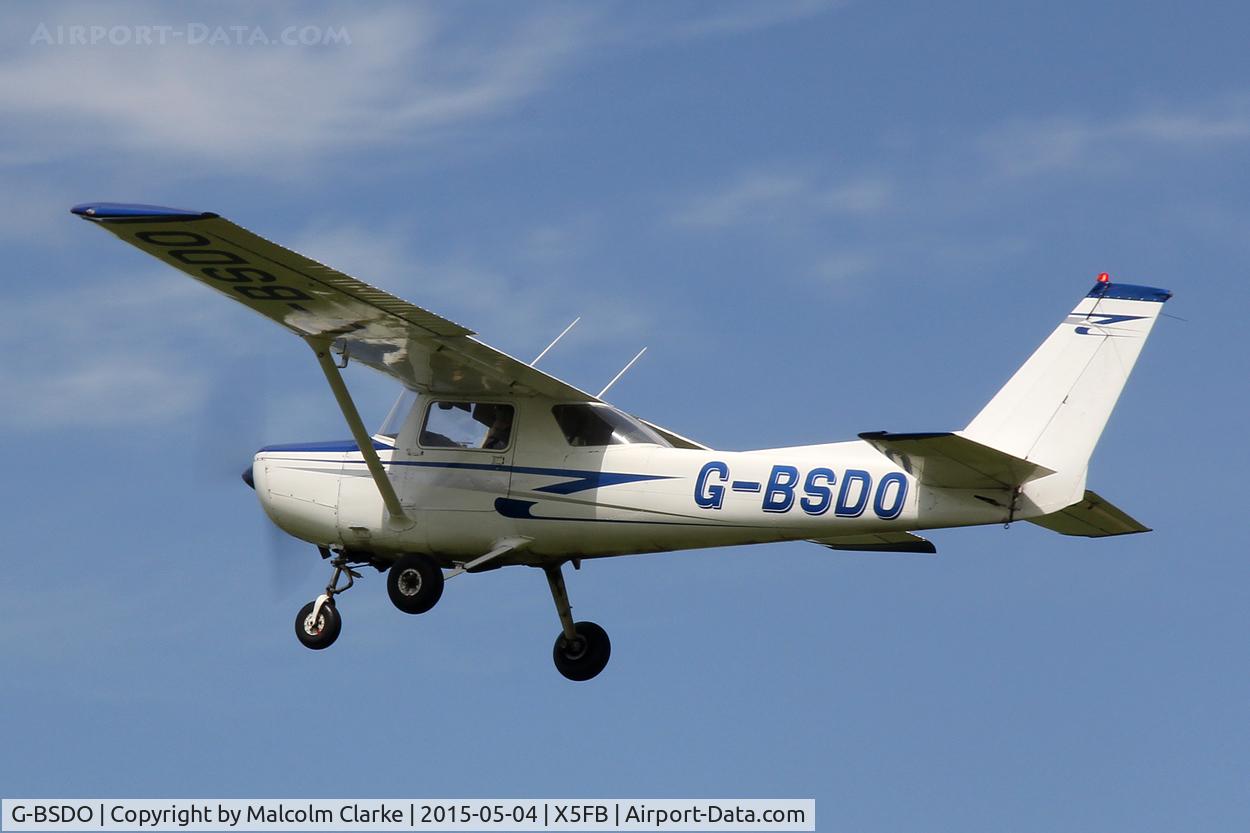 G-BSDO, 1978 Cessna 152 C/N 152-81657, Cessna 152 at The Real Aeroplane Club's Auster Fly-In, Breighton Airfield, May 4th 2015.