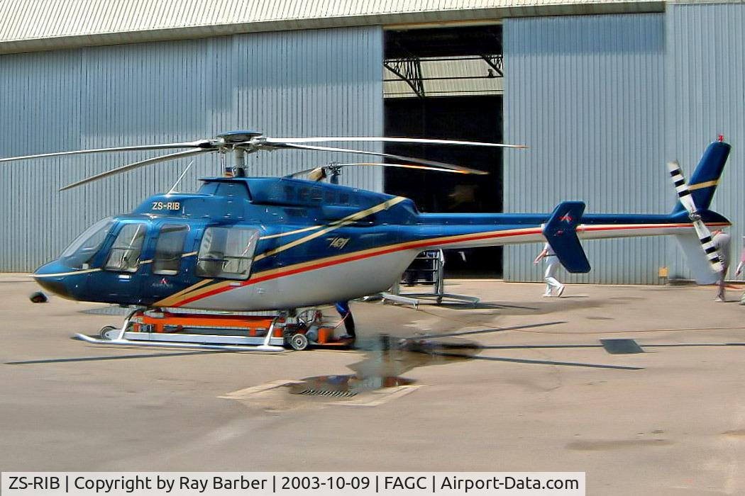 ZS-RIB, Bell 407 C/N 53078, Bell 407 [53078] Grand Central~ZS 09/10/2003