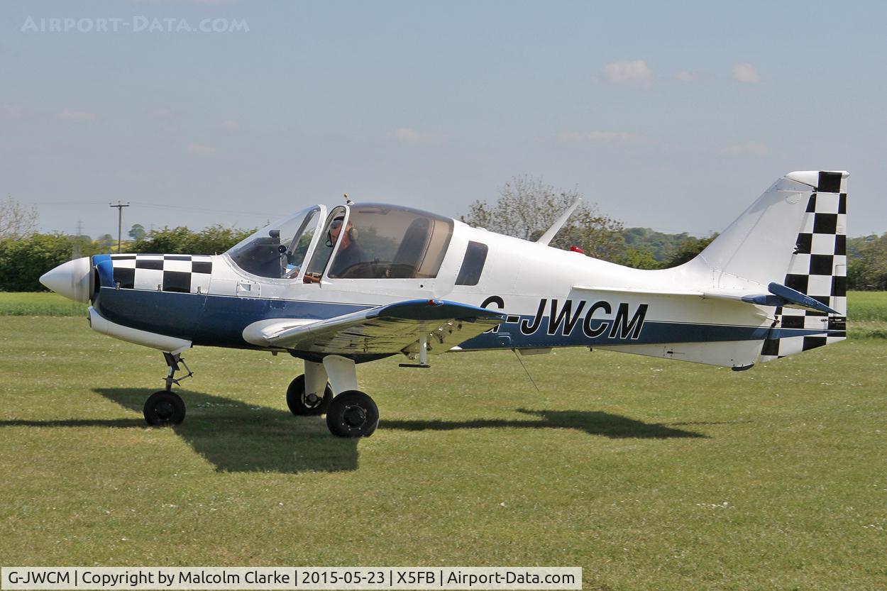 G-JWCM, 1980 Scottish Aviation Bulldog Series 120 Model 1210 C/N BH120/408, Scottish Aviation Bulldog Series 120 Model 1210 at Fishburn Airfield May 23rd 2015.