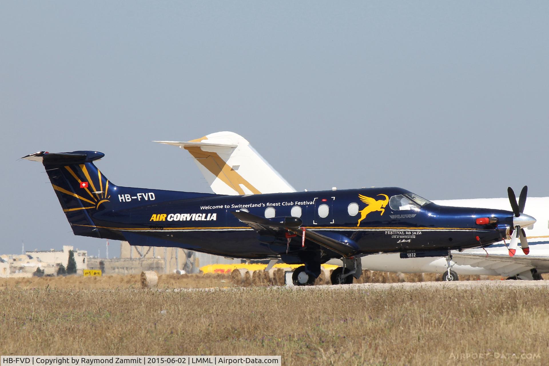 HB-FVD, 2008 Pilatus PC-12/47E C/N 1072, Pilatus PC-12 HB-FVD Air Corviglia