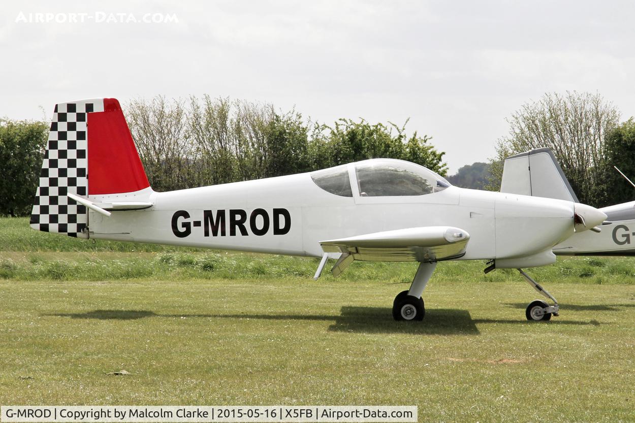 G-MROD, 2007 Vans RV-7A C/N PFA 323-14432, Vans RV-7A at the opening of Fishburn Airfield's new clubhouse, May 16th 2015.