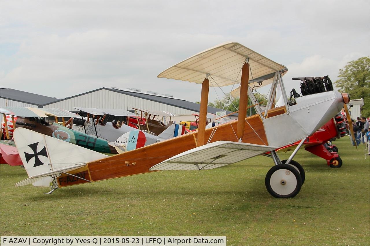 F-AZAV, LFG Roland C.II C/N 005, LFG C2, La Ferté-Alais airfield (LFFQ) Airshow 2015
