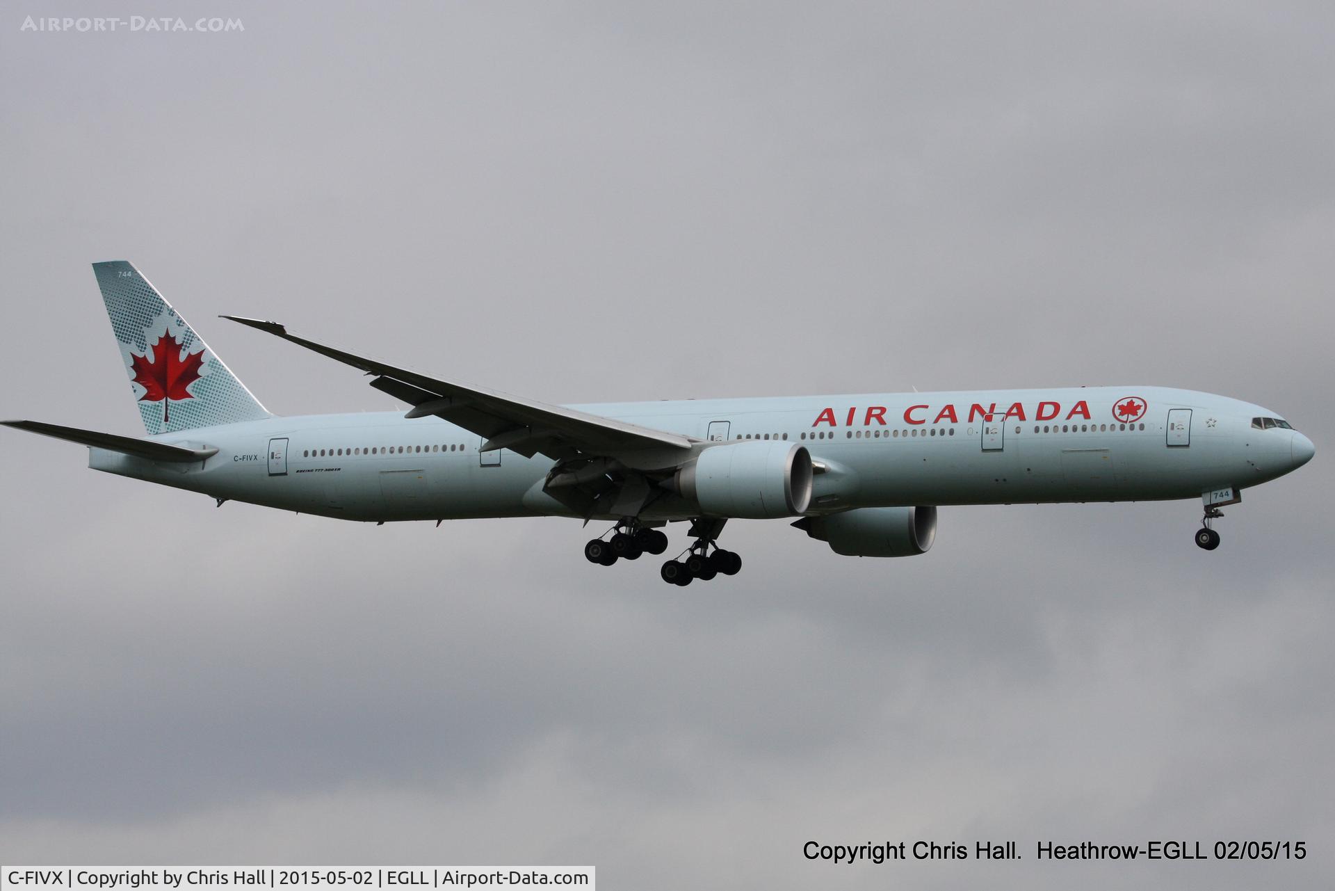 C-FIVX, 2013 Boeing 777-333/ER C/N 42219, Air Canada