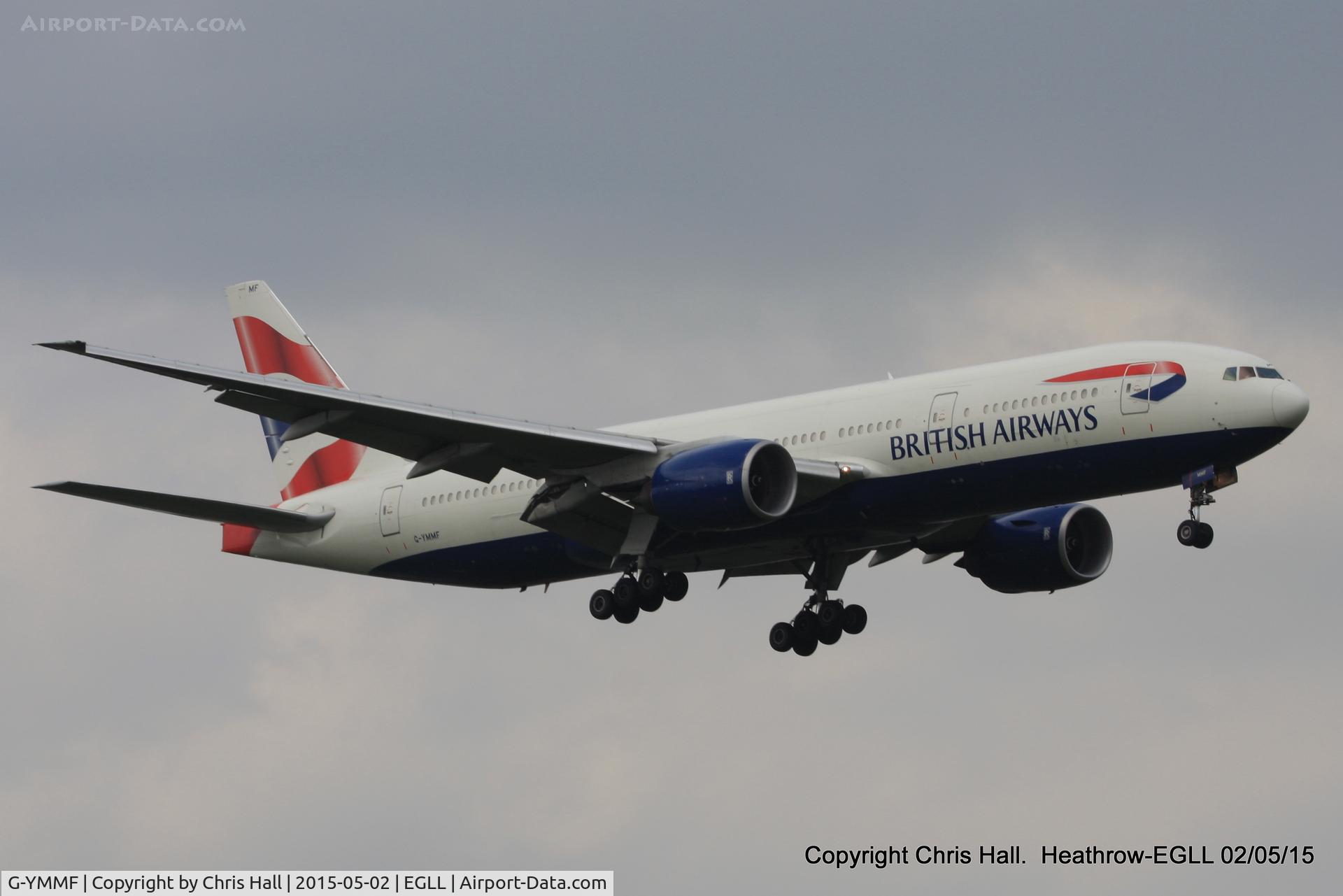 G-YMMF, 2000 Boeing 777-236 C/N 30307, British Airways