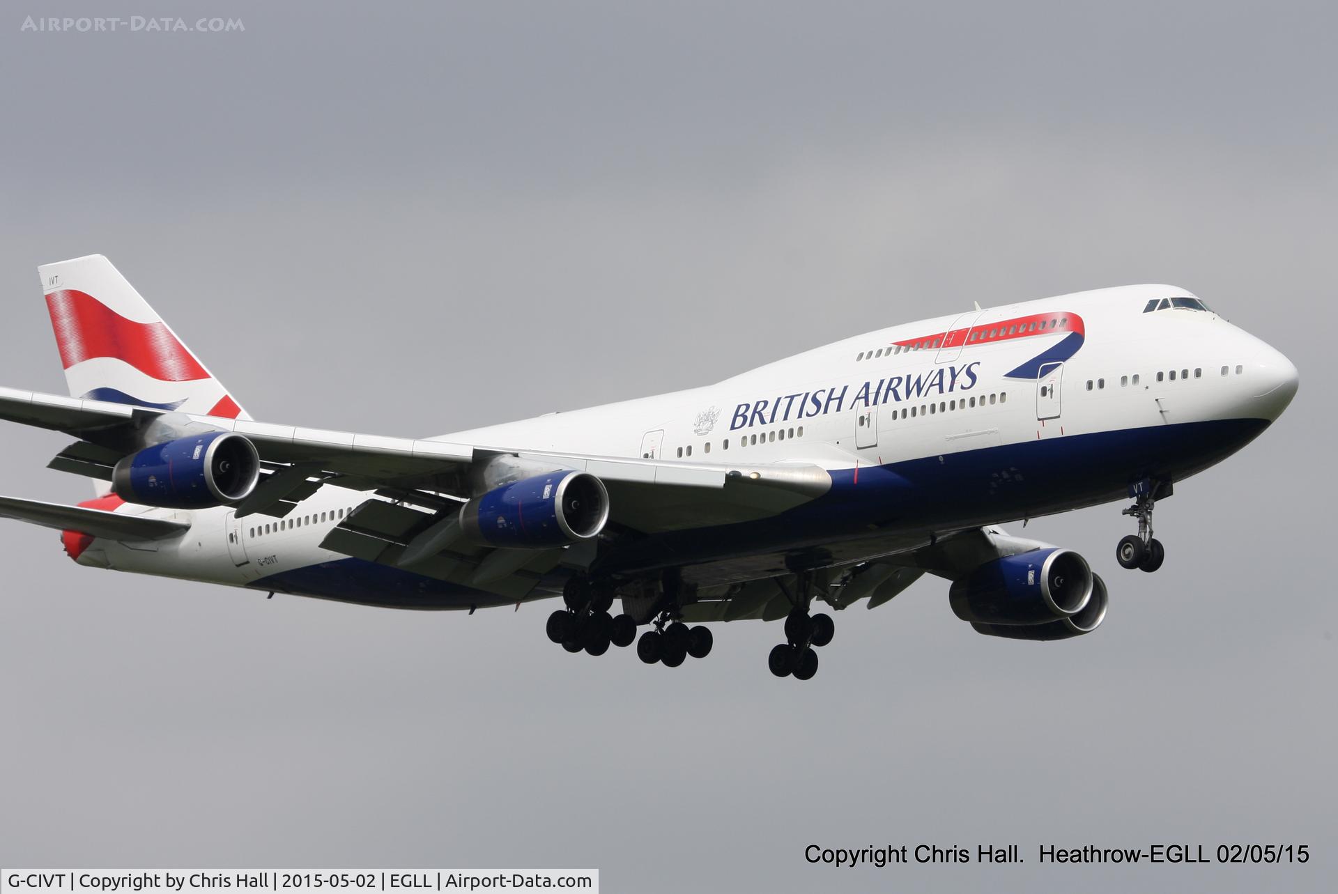 G-CIVT, 1998 Boeing 747-436 C/N 25821, British Airways