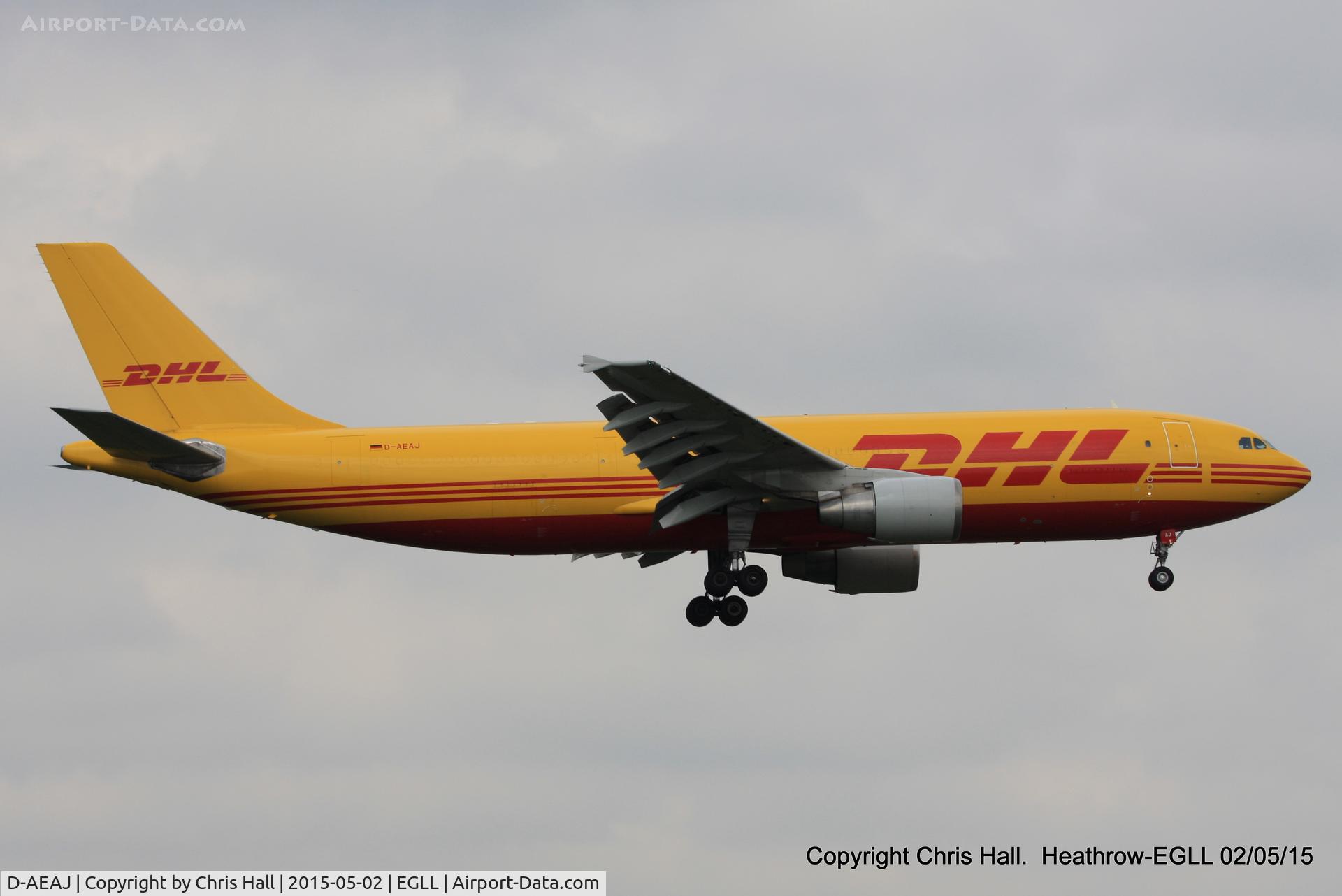 D-AEAJ, 1992 Airbus A300B4-622R(F) C/N 641, DHL