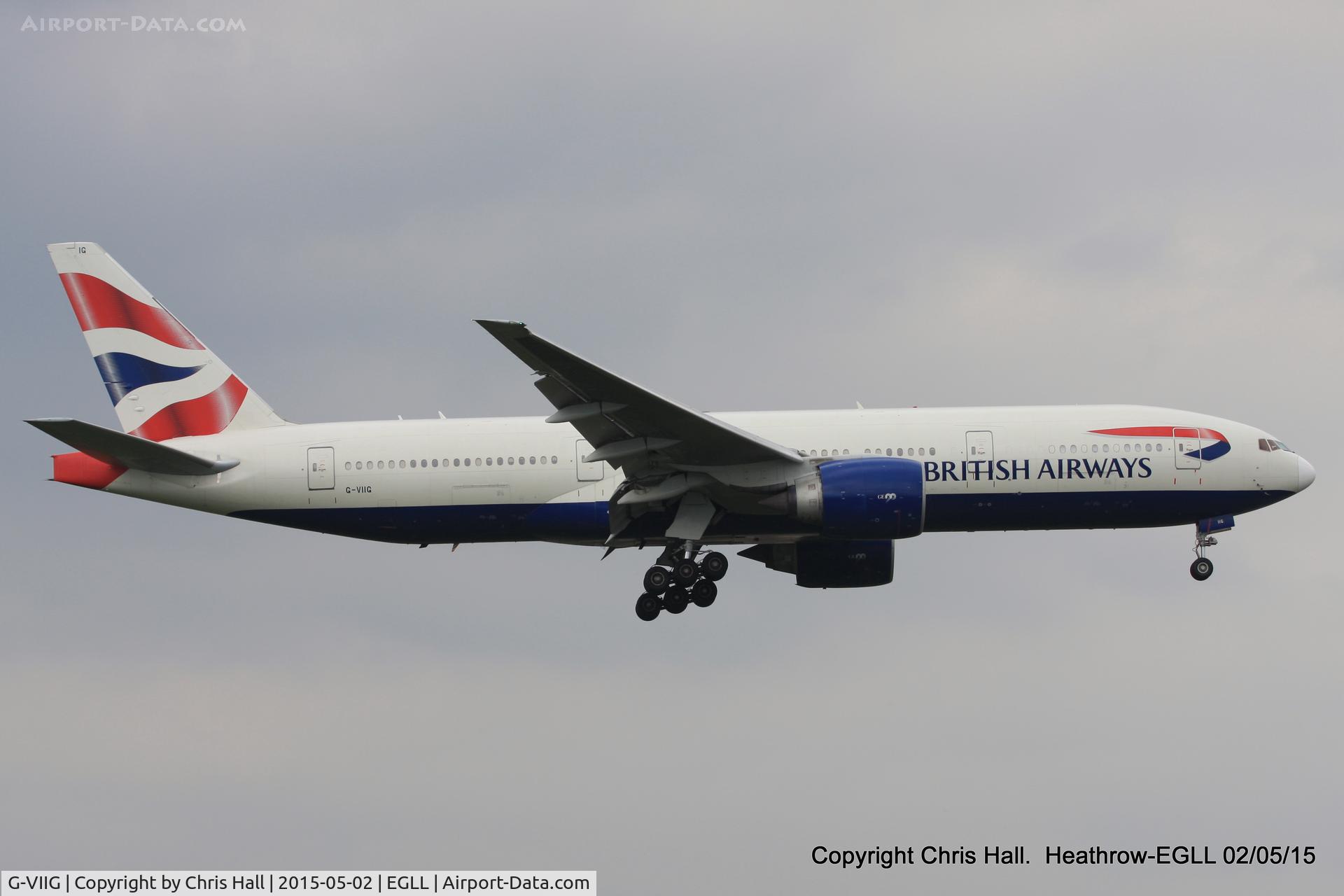 G-VIIG, 1997 Boeing 777-236/ER C/N 27489, British Airways