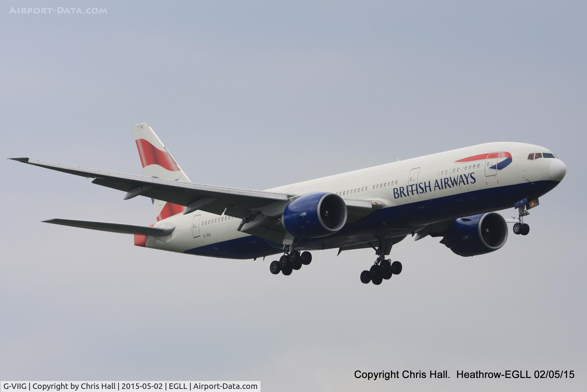 G-VIIG, 1997 Boeing 777-236/ER C/N 27489, British Airways