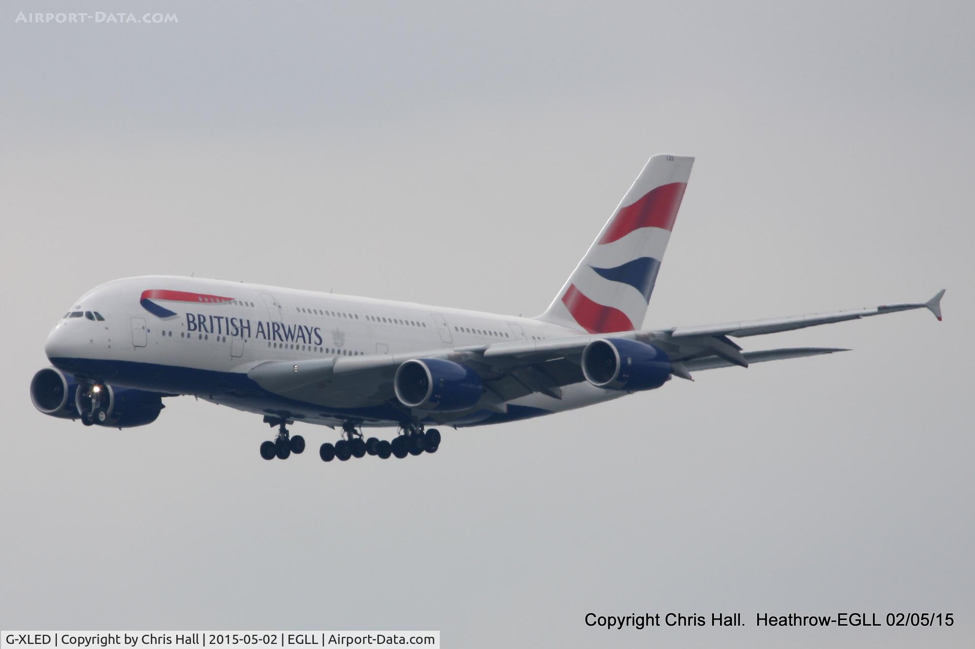 G-XLED, 2013 Airbus A380-841 C/N 144, British Airways