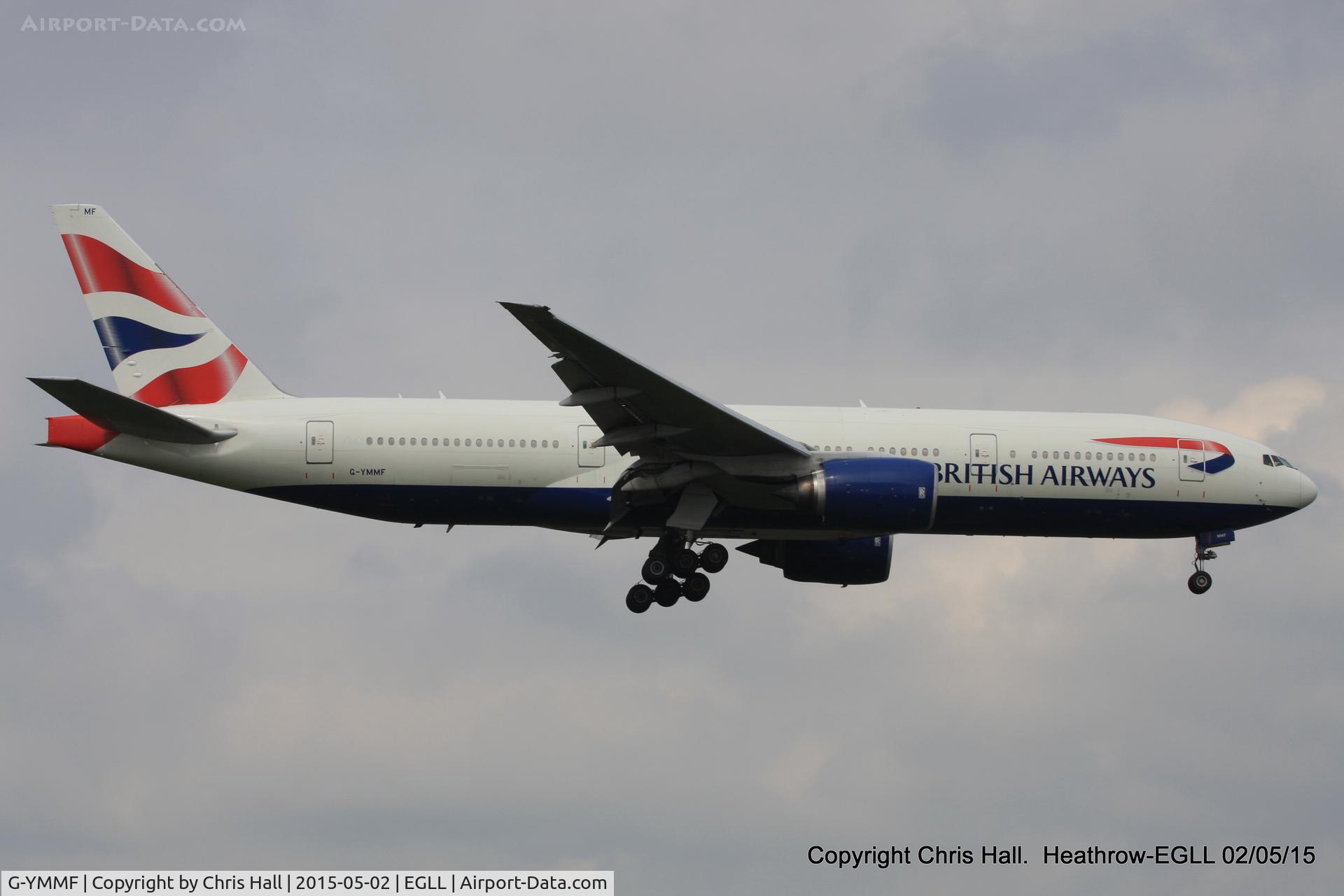 G-YMMF, 2000 Boeing 777-236 C/N 30307, British Airways
