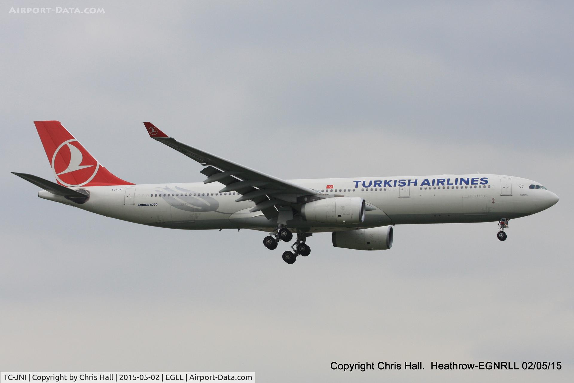 TC-JNI, 2010 Airbus A330-343X C/N 1160, Turkish Airlines