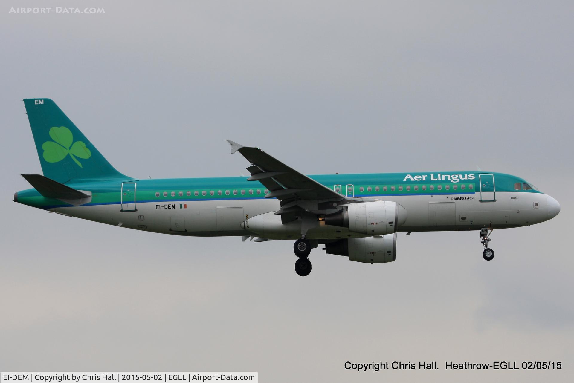 EI-DEM, 2005 Airbus A320-214 C/N 2411, Aer Lingus