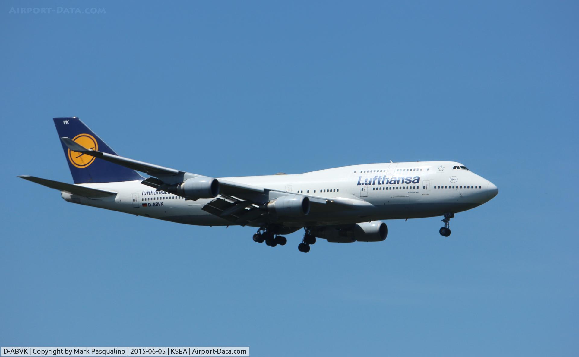 D-ABVK, 1991 Boeing 747-430 C/N 25046, Boeing 747-400