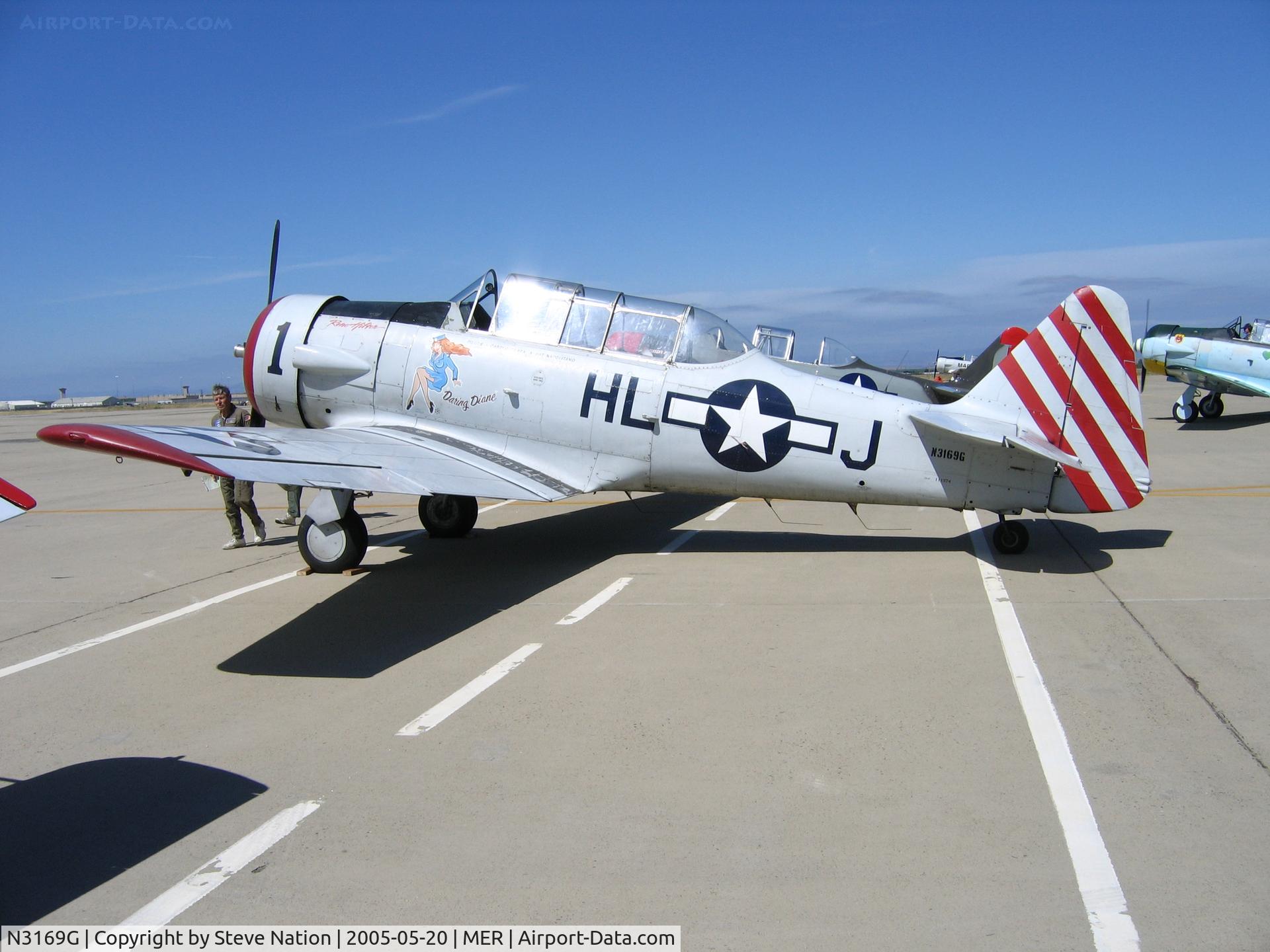 N3169G, 1945 North American AT-6F Texan C/N 121-42937, Carter Clark's AT-6F (ex-BuAer 111974) painted as USAAF Code 