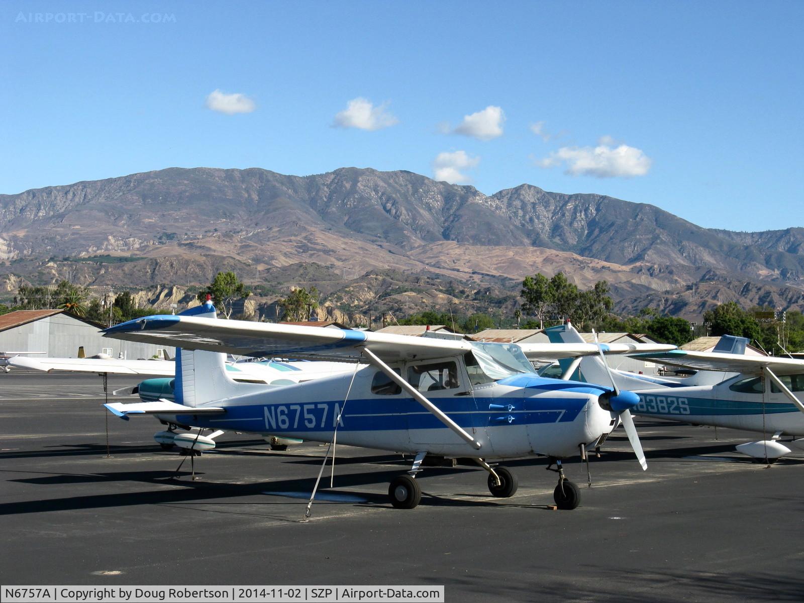 N6757A, 1956 Cessna 172 C/N 28857, 1956 Cessna 172, Continental O-300 145 Hp, six cylinder