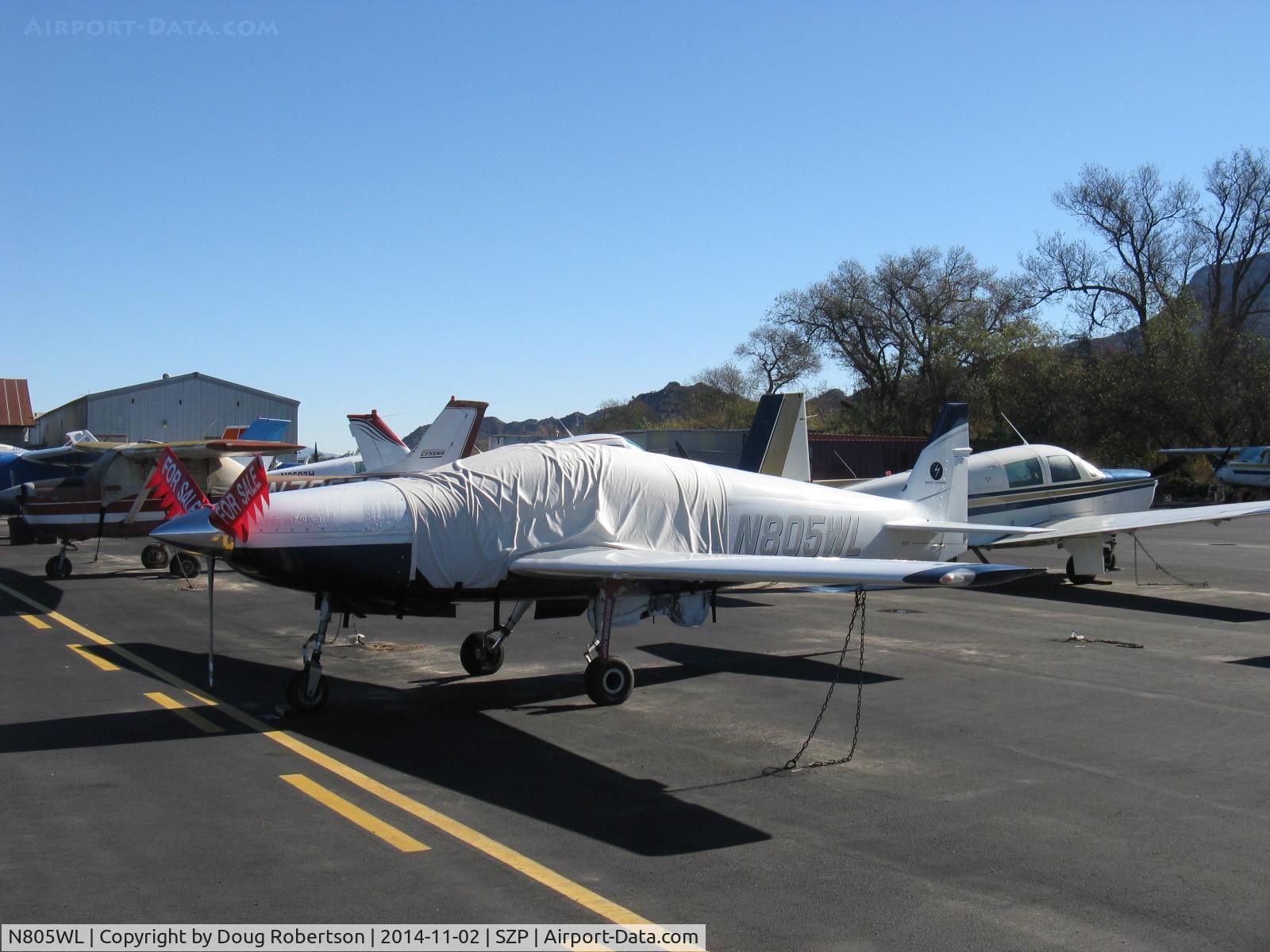 N805WL, 2011 White Lightning WLAC-1 C/N 1, 2011 Dierenfield DIERENFIELD SPECIAL WHITE LIGHTNING, c/n 1. Lycoming 1O-360 200 Hp, rare aircraft, covered, FOR SALE.