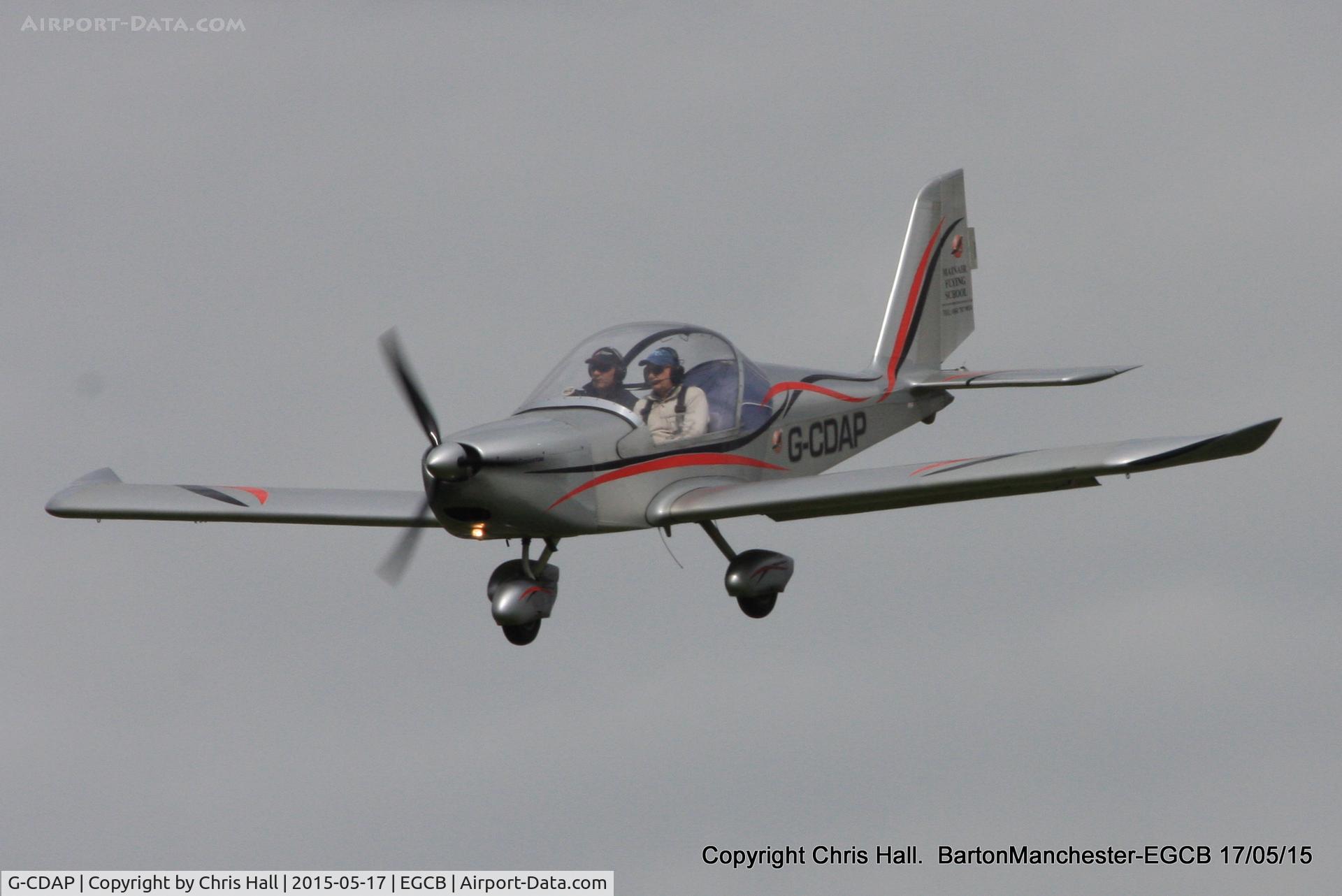 G-CDAP, 2004 Aerotechnik EV-97 TeamEurostar UK C/N 2114, Mainair Microlight School Ltd