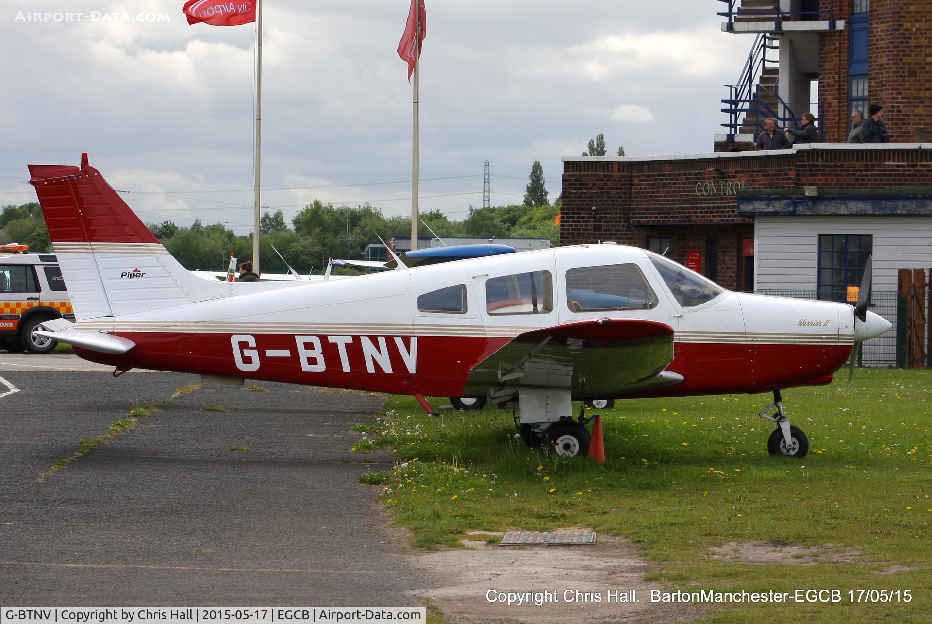 G-BTNV, 1978 Piper PA-28-161 Cherokee Warrior II C/N 28-7816590, Barton resident