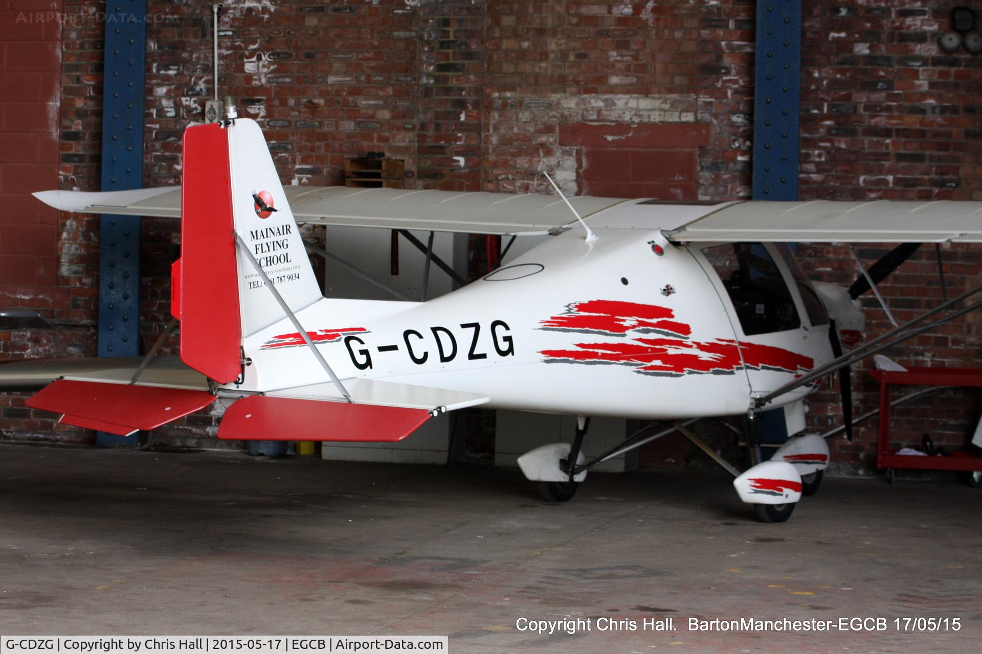 G-CDZG, 2006 Comco Ikarus C42 FB80 C/N 0604-6808, Mainair Microlight School Ltd