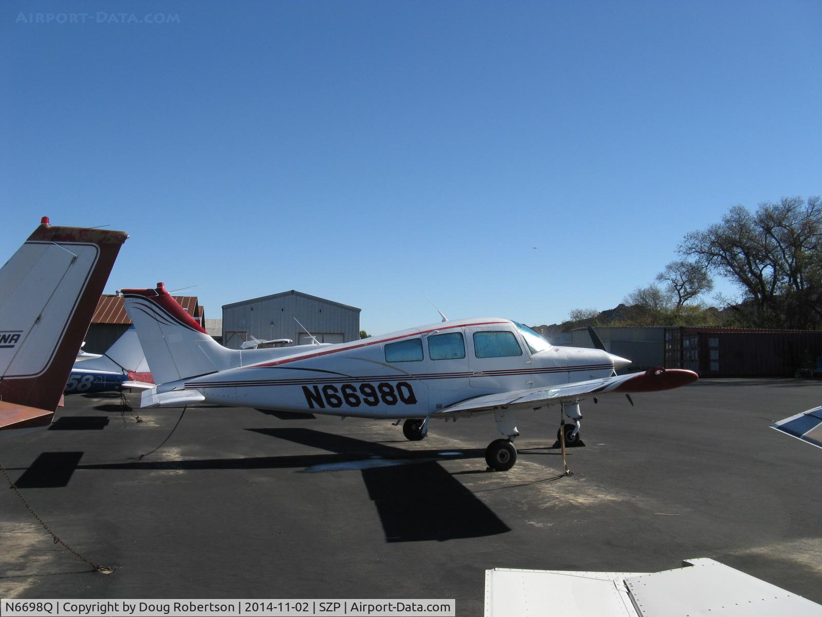 N6698Q, 1983 Beech C23 Sundowner 180 Sundowner 180 C/N M-2391, 1983 Beech C23 SUNDOWNER 180, Lycoming O&VO-360 180 Hp, c/n puts this aircraft as next to the very last C23 built in final year of production.