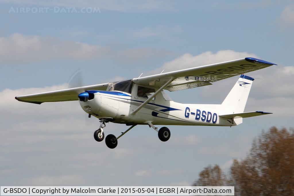 G-BSDO, 1978 Cessna 152 C/N 152-81657, Cessna 152 at The Real Aeroplane Club's Auster Fly-In, Breighton Airfield, May 4th 2015.