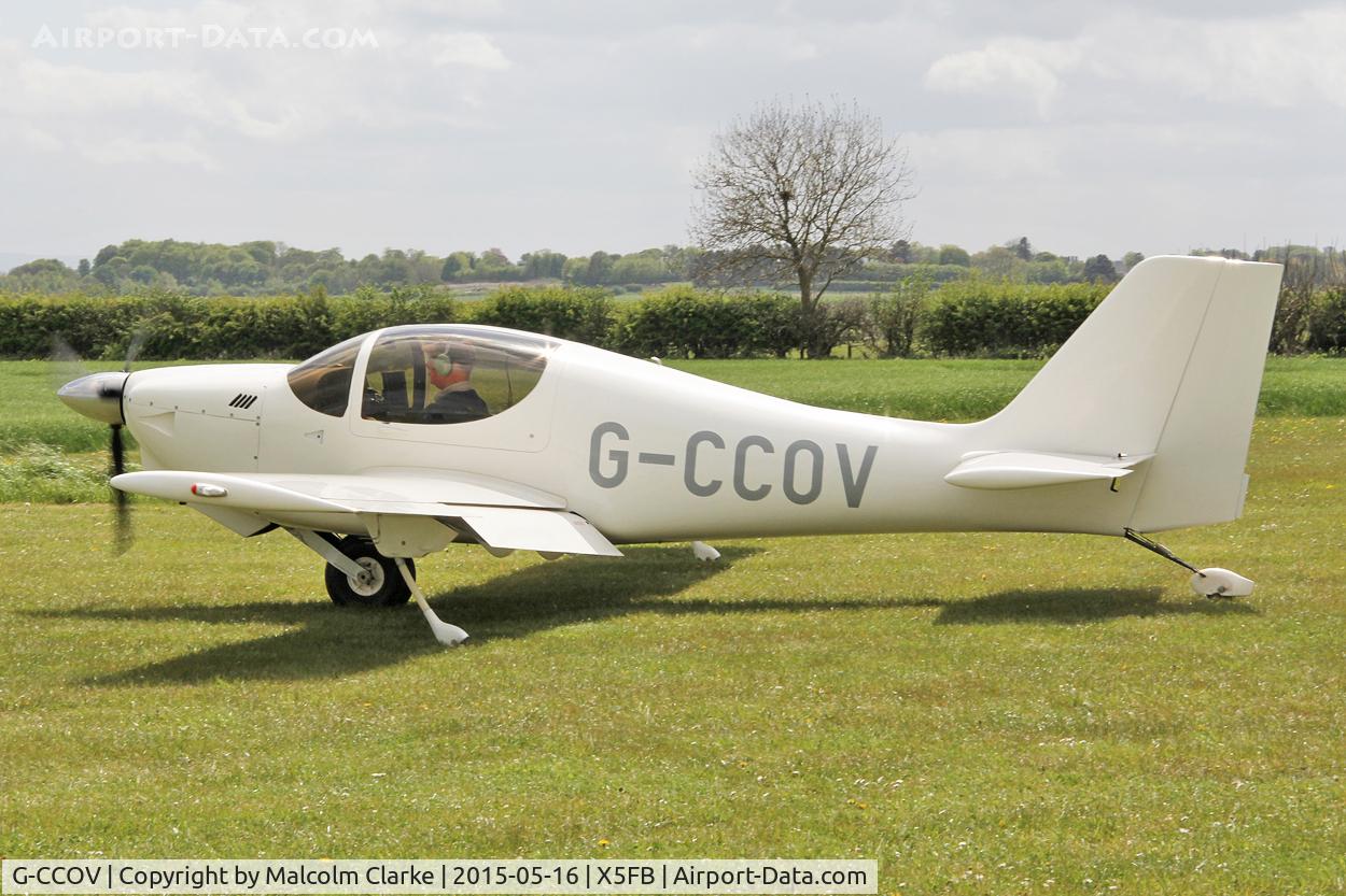 G-CCOV, 2004 Europa XS Monowheel C/N PFA 247-13998, Europa XS G-CCOV at the opening of Fishburn Airfield's new clubhouse, May 16th 2015.
