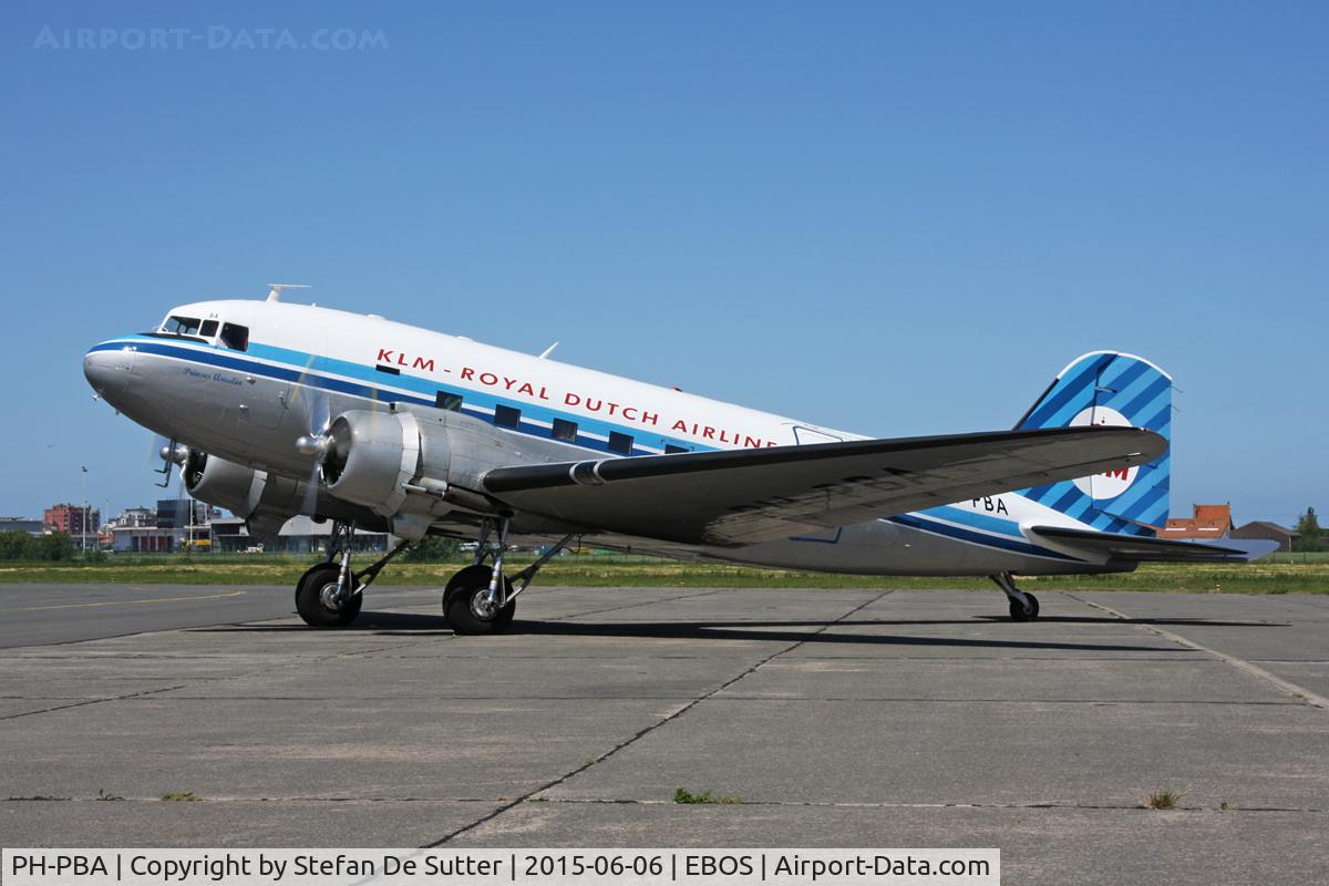 PH-PBA, 1943 Douglas DC-3C-S1C3G (C-47A-75-DL) C/N 19434, @ EBOS.