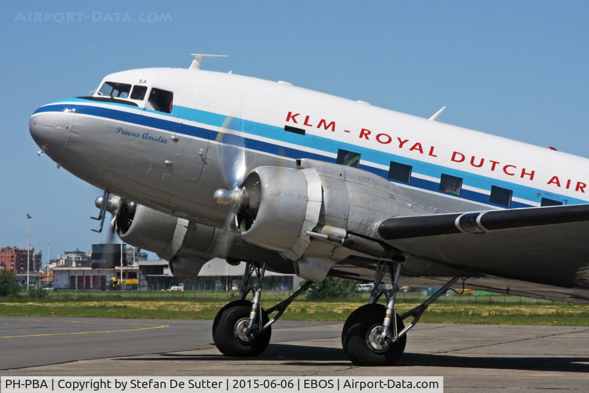 PH-PBA, 1943 Douglas DC-3C-S1C3G (C-47A-75-DL) C/N 19434, @ EBOS.