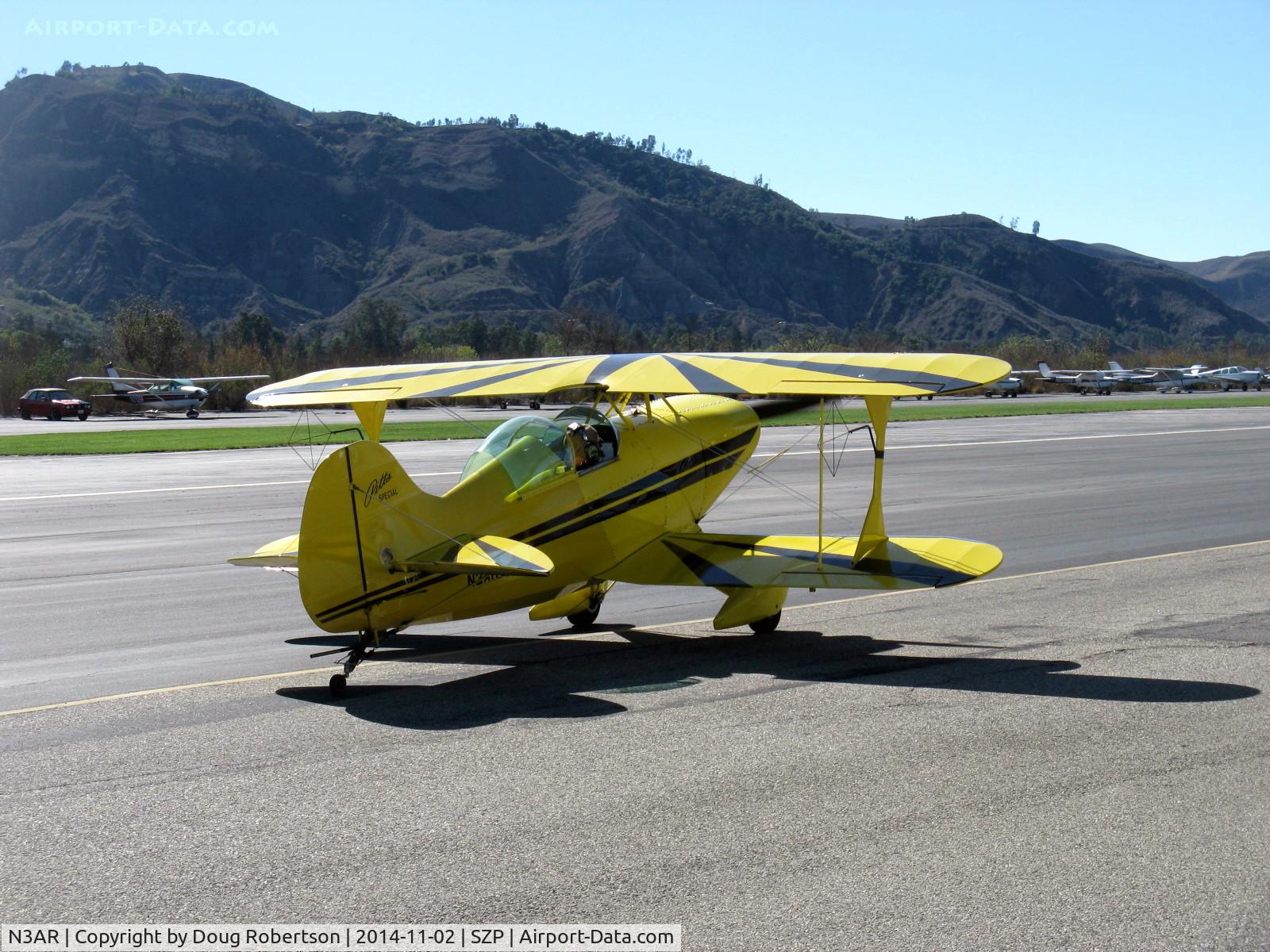 N3AR, 1974 Pitts S-1S Special C/N 10, 1974 Russell PITTS S-1S SPECIAL, Lycoming O&VO-360 180 Hp, taxi to Rwy 04