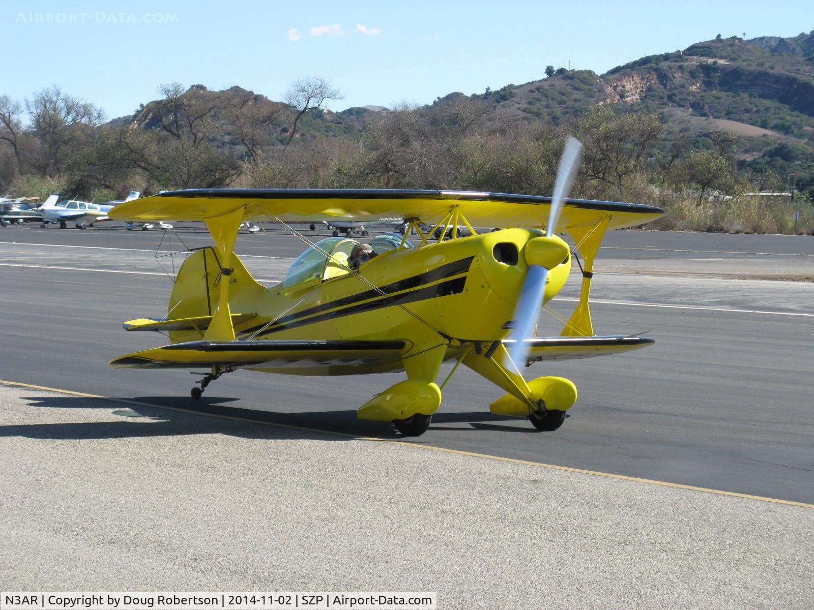 N3AR, 1974 Pitts S-1S Special C/N 10, 1974 Russell PITTS S-1S SPECIAL, Lycoming O&VO-360 180 Hp, taxi to Rwy 04