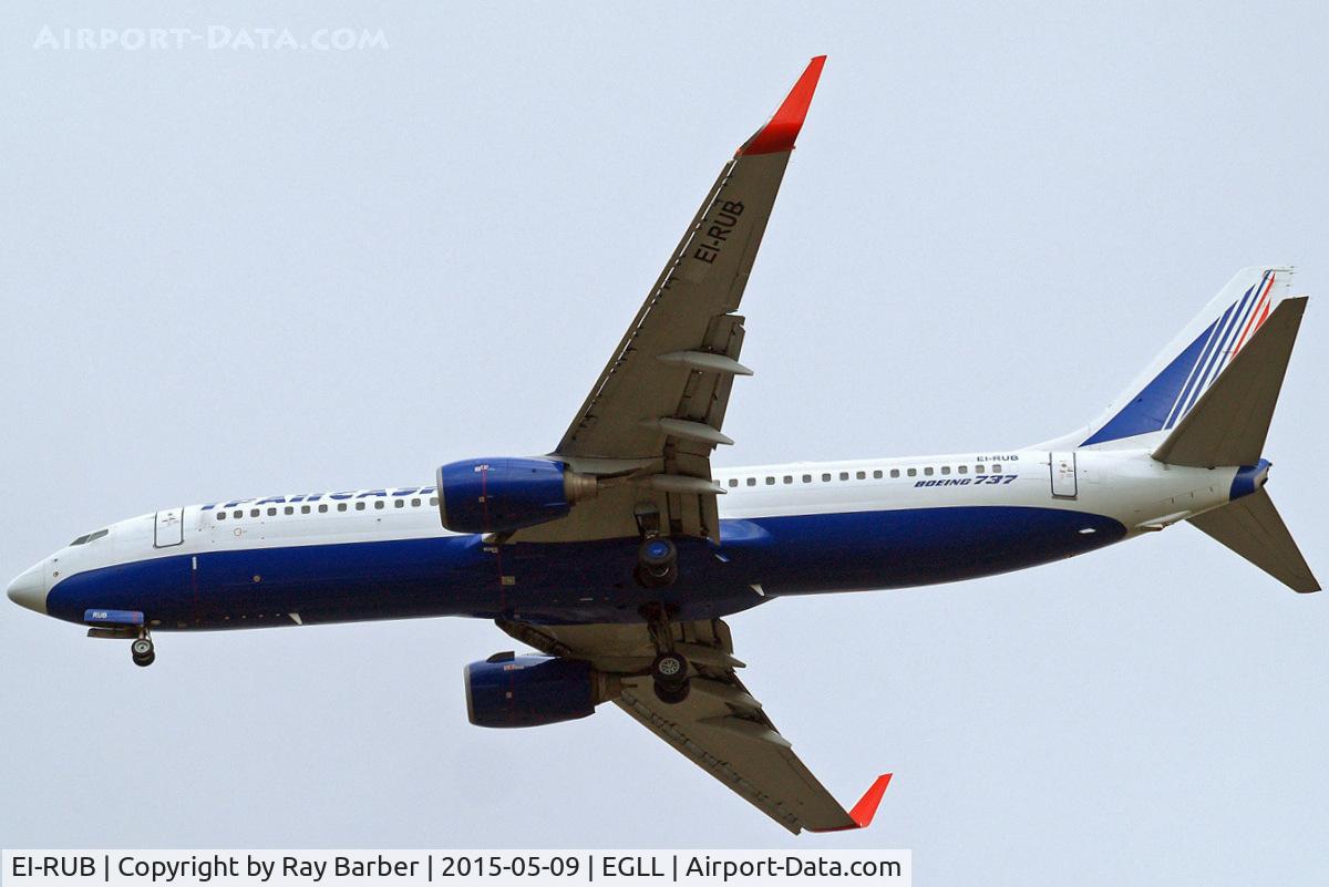 EI-RUB, 2007 Boeing 737-85P C/N 33982, Boeing 737-85P [33982] (Transaero Airlines) Home~G 09/05/2015. On approach 27R.
