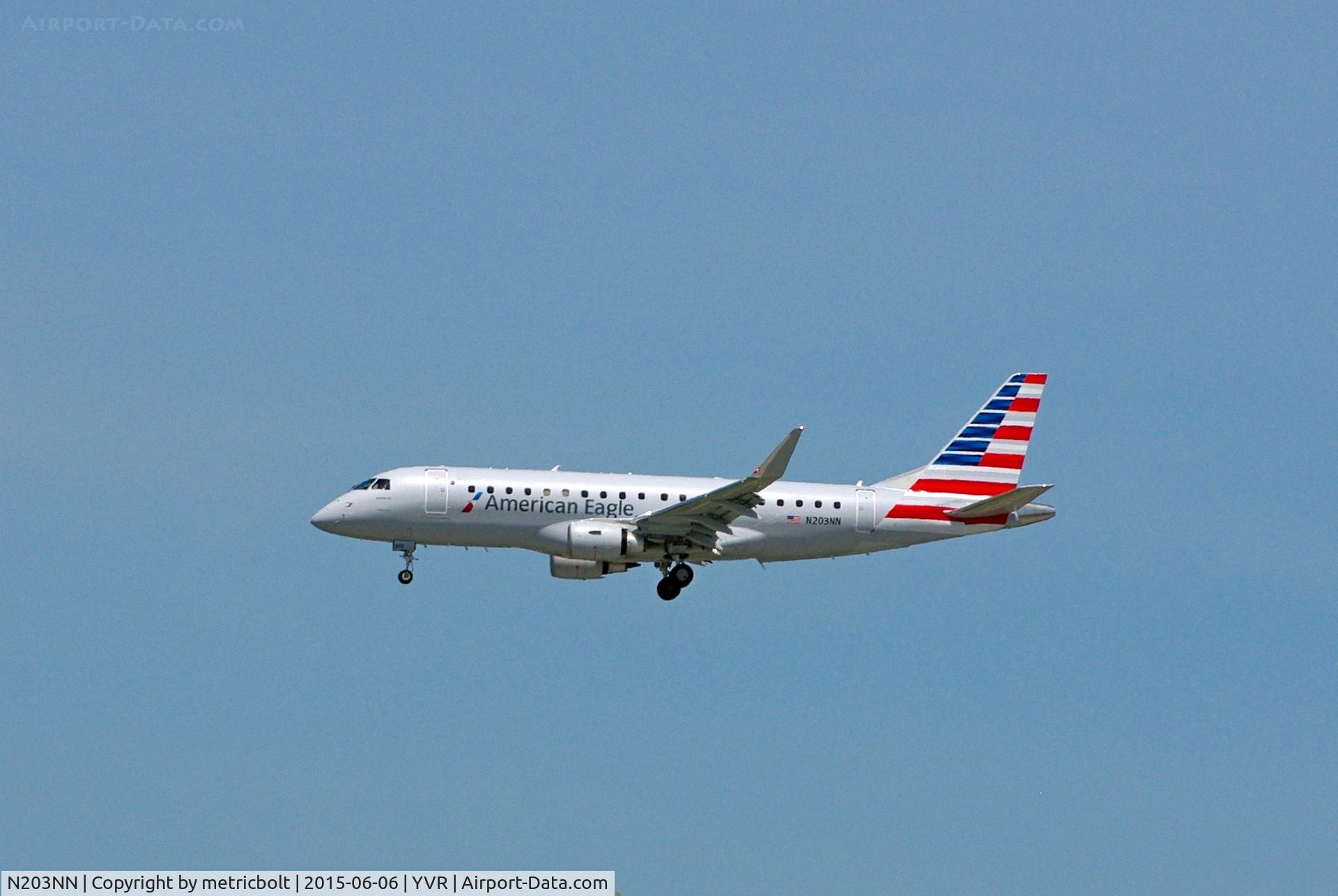 N203NN, 2015 Embraer 175LR (ERJ-170-200LR) C/N 17000473, AA5907 from LAX