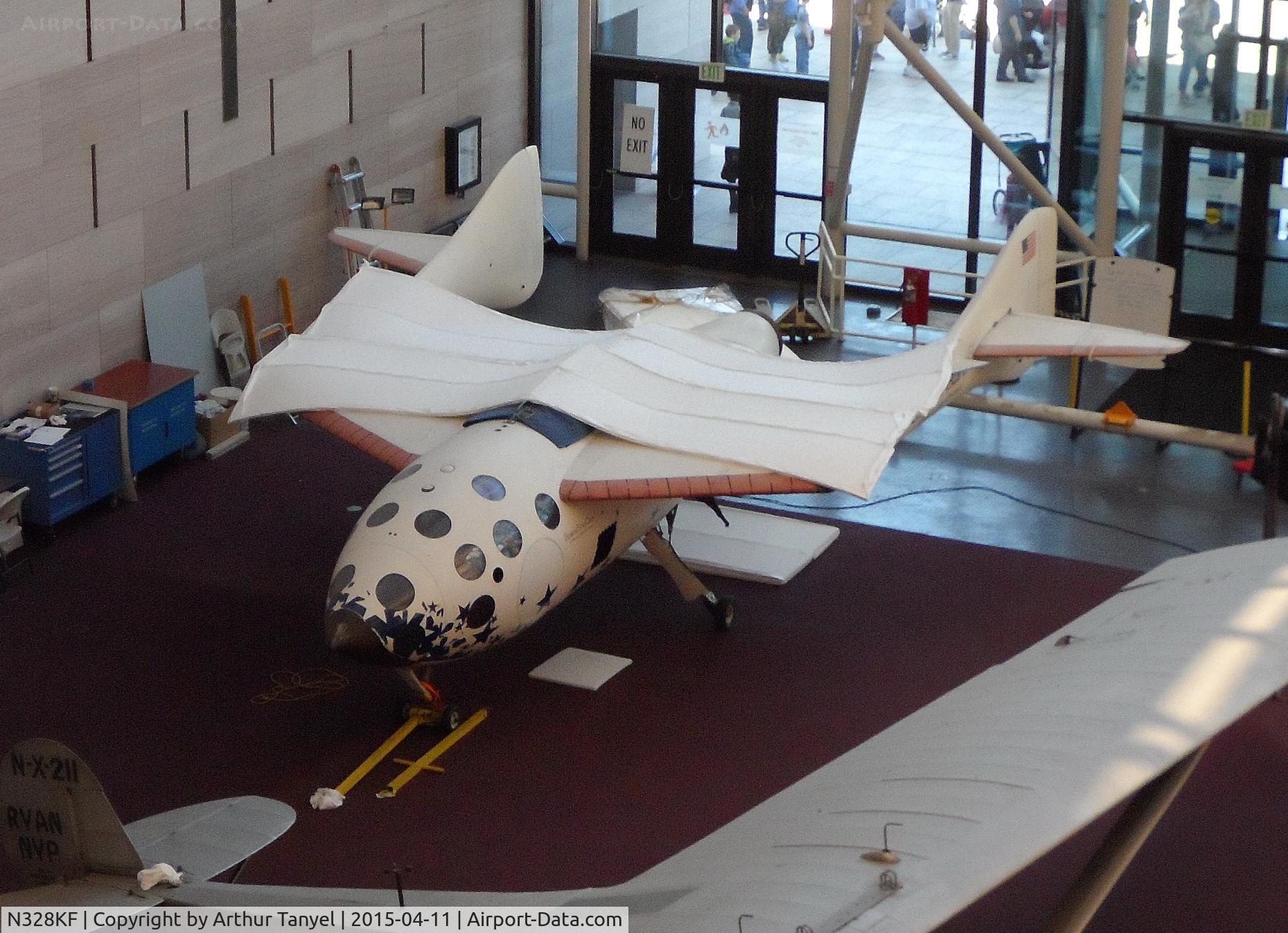 N328KF, 2003 Scaled Composites 316 C/N 001, On display @ the National Air and Space Museum