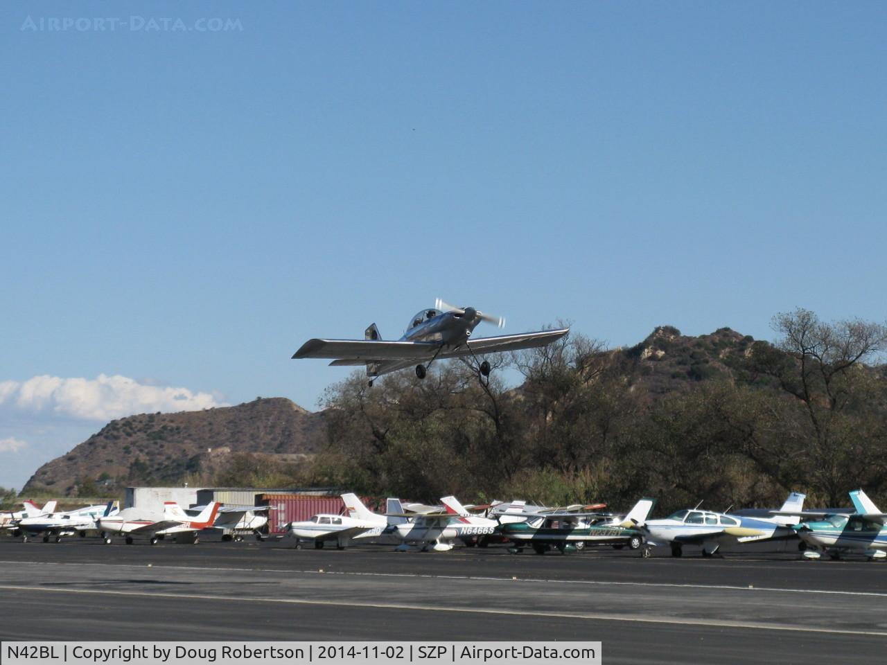 N42BL, 2003 Vans RV-4 C/N 2899, 2003 Lindeke VANs RV-4, Lycoming O-320, takeoff climb Rwy 22