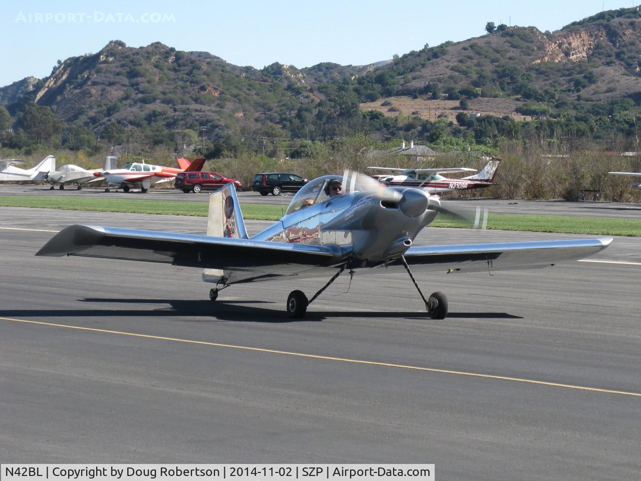 N42BL, 2003 Vans RV-4 C/N 2899, 2003 Lindeke VANs RV-4, Lycoming O-320, taxi