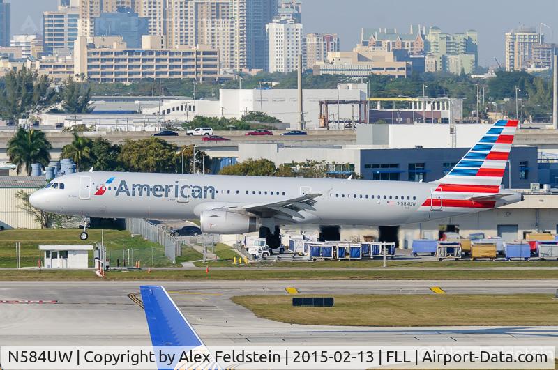 N584UW, 2014 Airbus A321-231 C/N 6194, Ft. Lauderdale